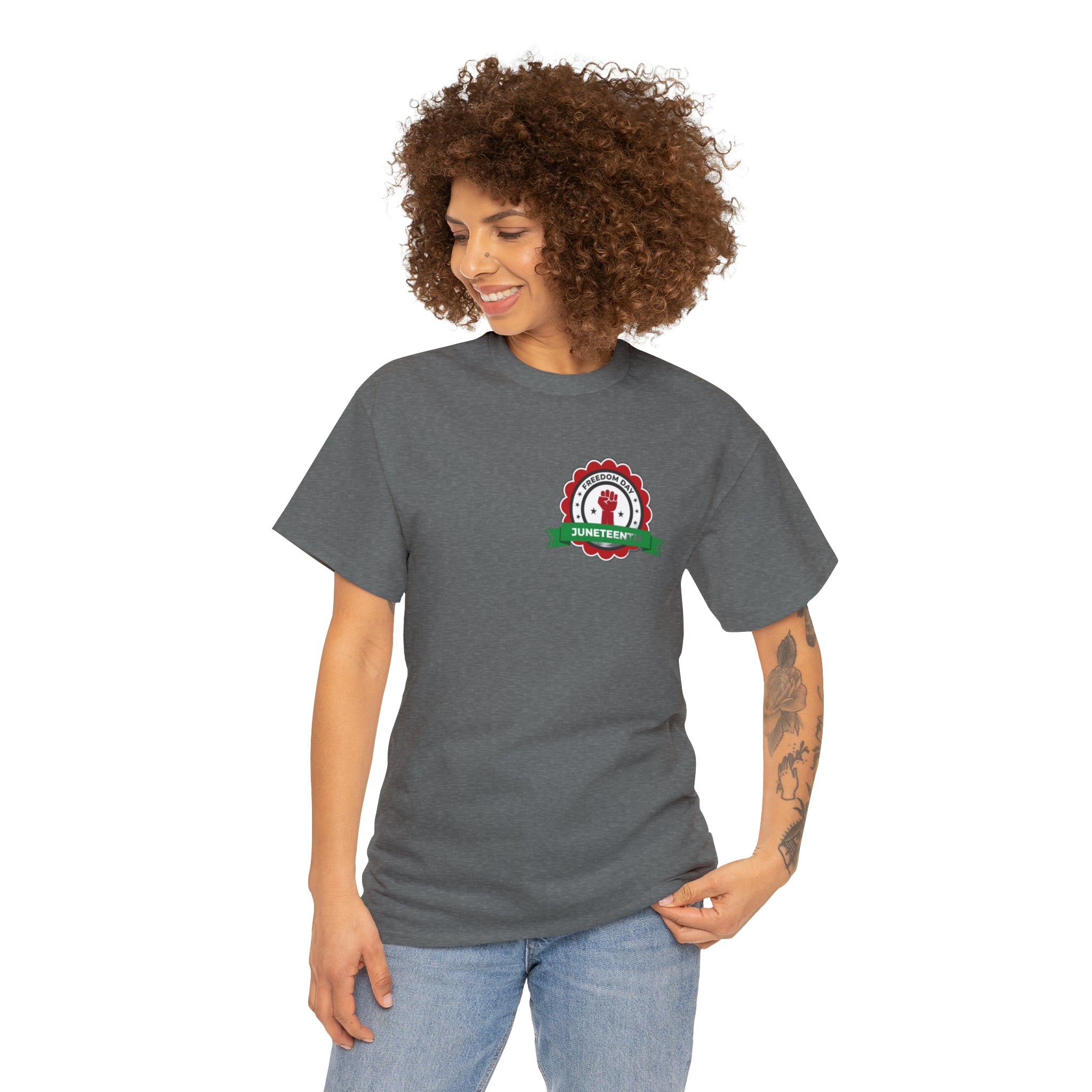 Juneteenth Freedom Day Unisex Heavy Cotton Tee