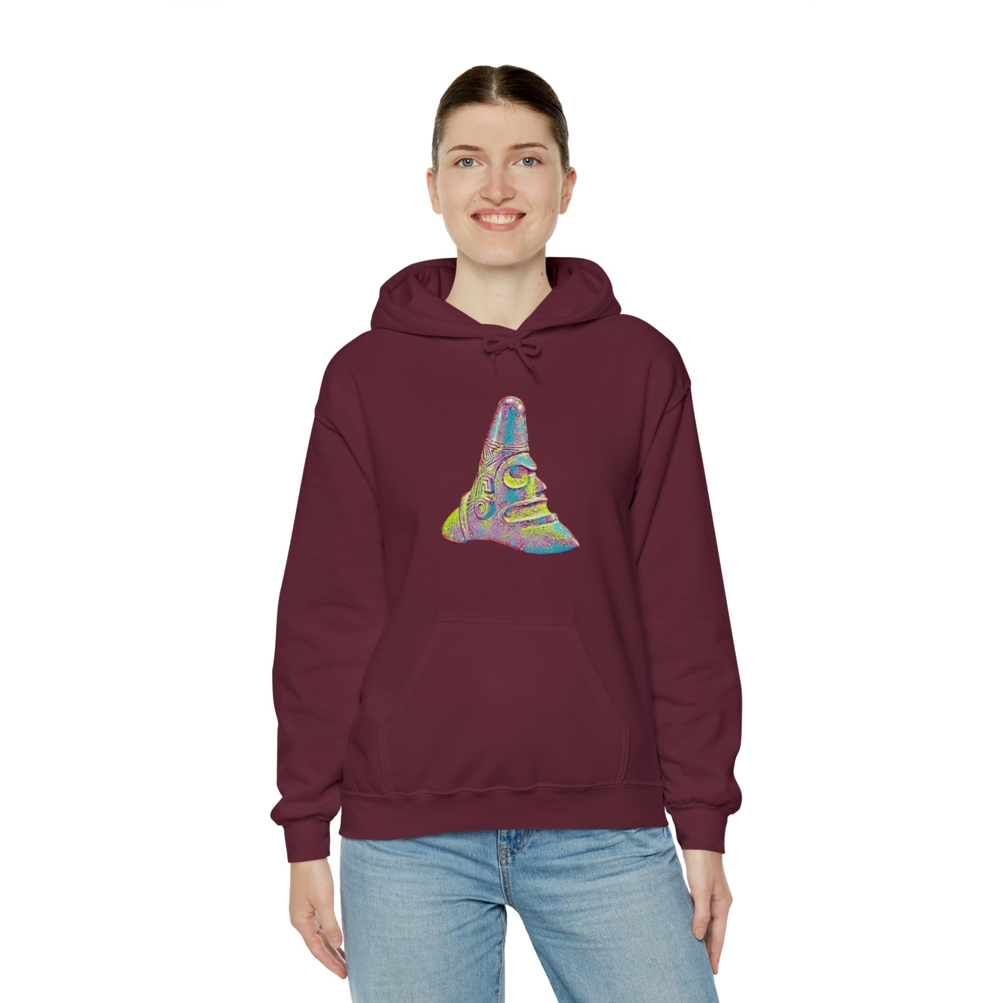 Taino Trigonolito Unisex Heavy Blend™ Hooded Sweatshirt