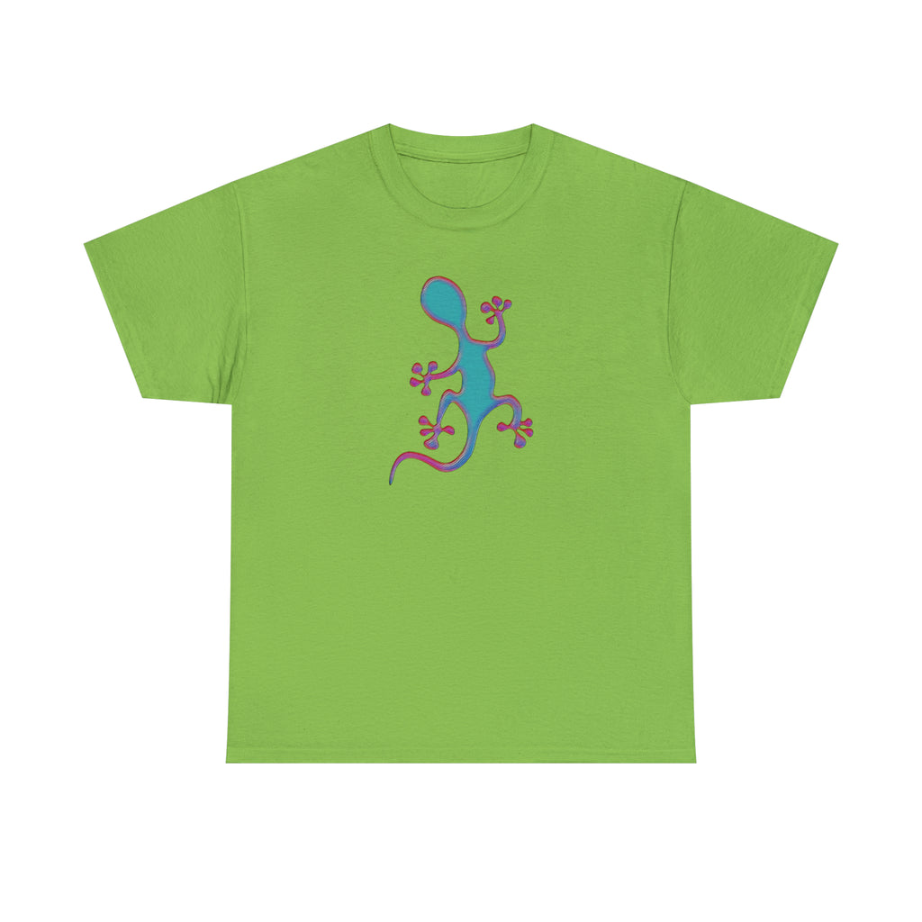Taino-Inspired Salamander 2 Unisex Heavy Cotton Tee