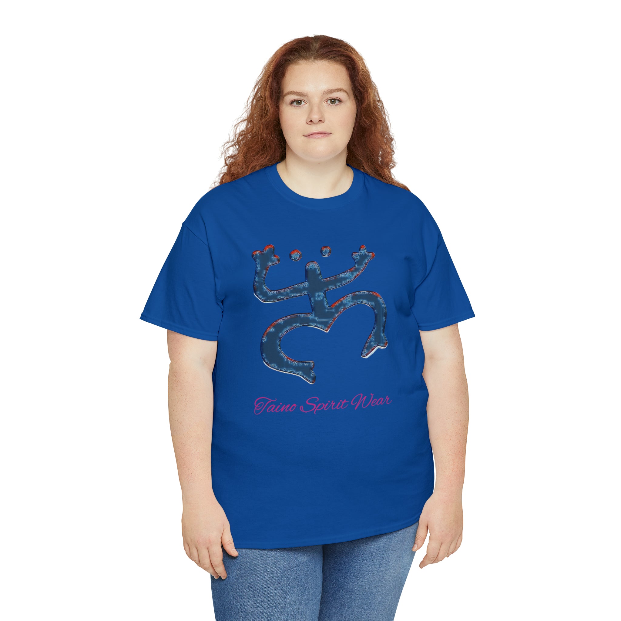 Taino Large Coqui Unisex Heavy Cotton Tee