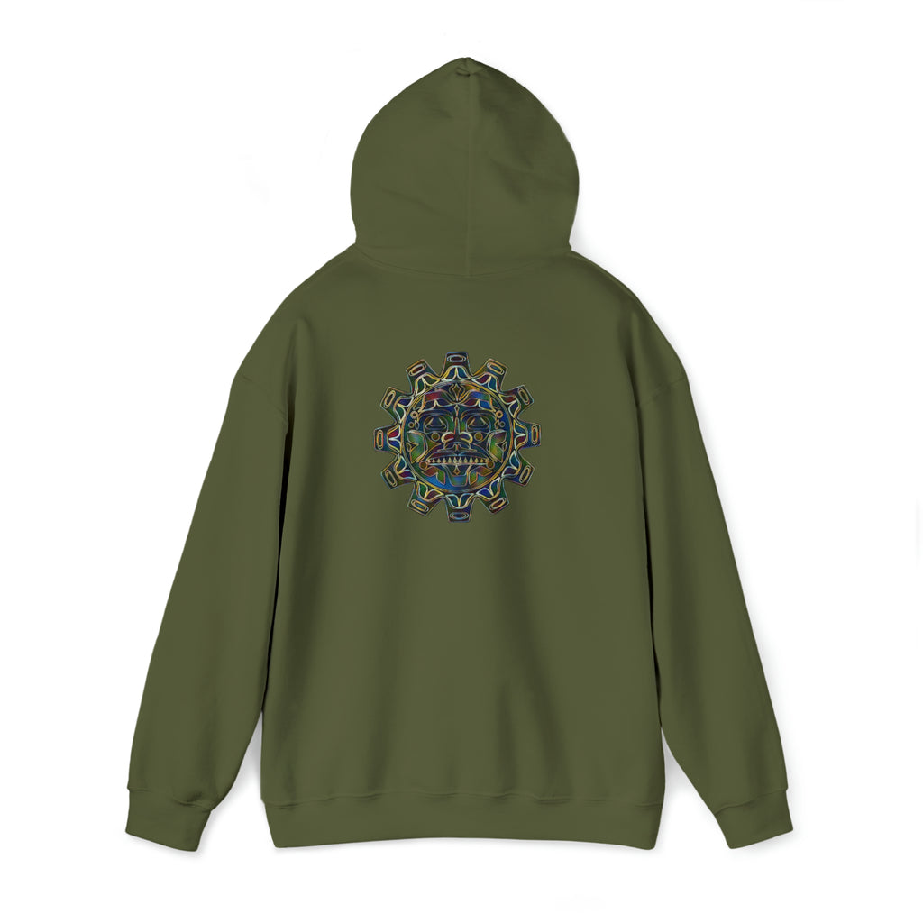 Taino Sun/Coqui/ Woman Warrior Unisex Heavy Blend™ Hooded Sweatshirt
