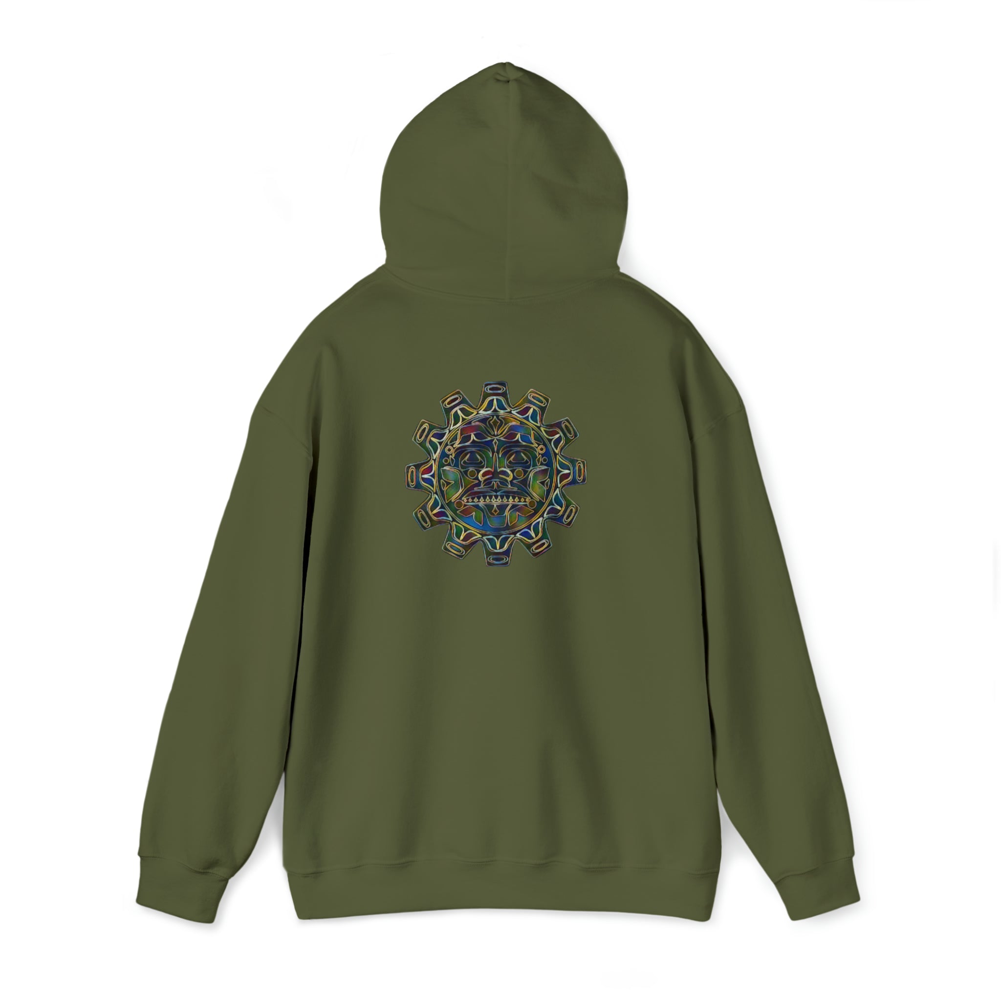 Taino Sun/Coqui/ Woman Warrior Unisex Heavy Blend™ Hooded Sweatshirt