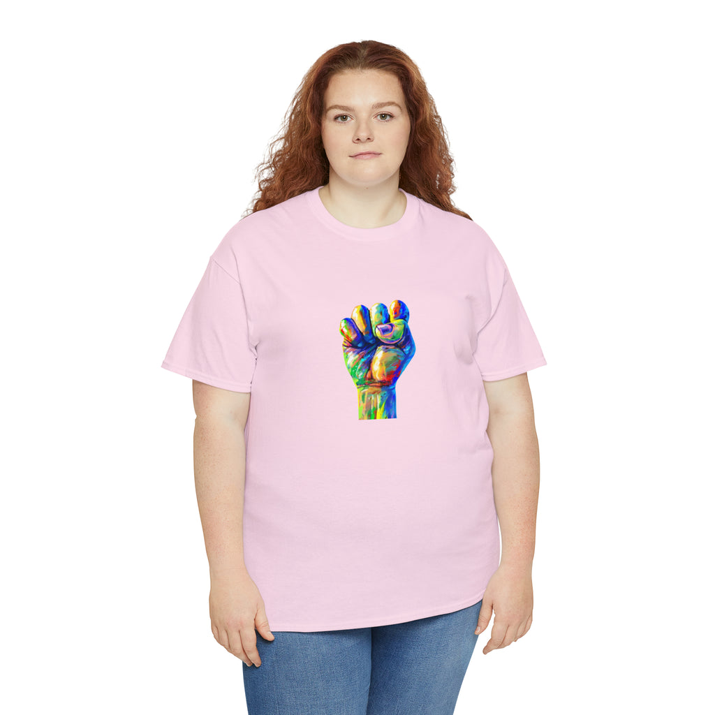 Power to The People Fist Unisex Heavy Cotton Tee