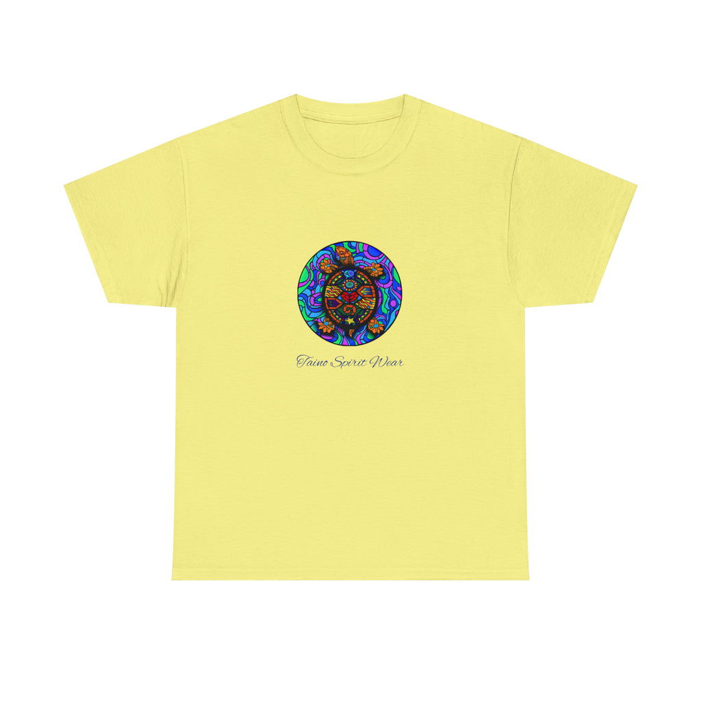 Taino-Inspired Turtle Unisex Heavy Cotton Tee