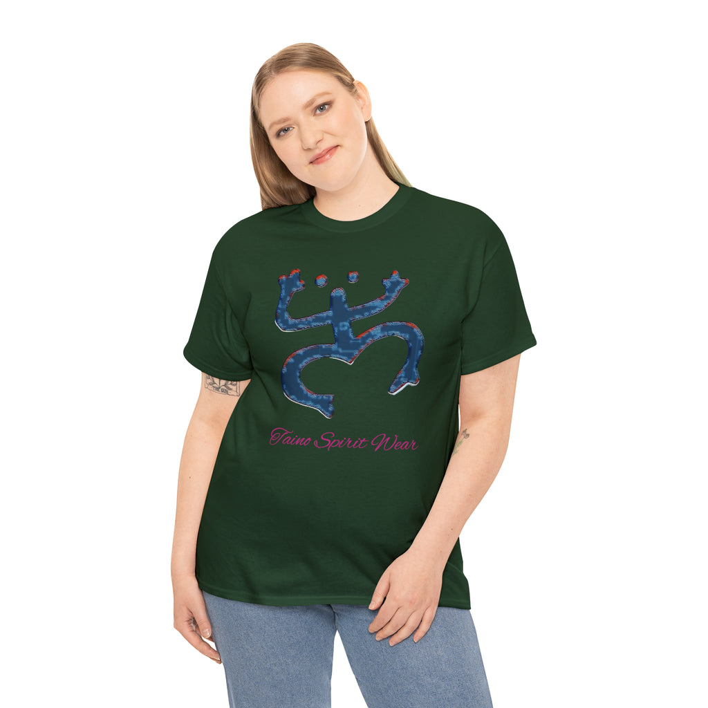 Taino Large Coqui Unisex Heavy Cotton Tee