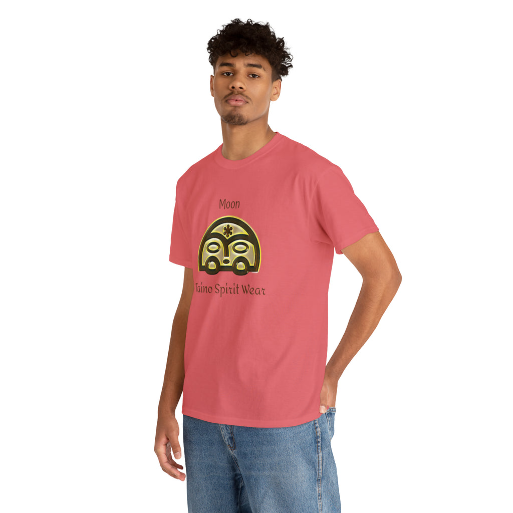 Taino Moon/ Puerto Rican Coqui Unisex Heavy Cotton Tee