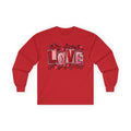 Valentine's Day Love Heart Long Sleeve Tee — Valentine’s Day Graphic Shirt