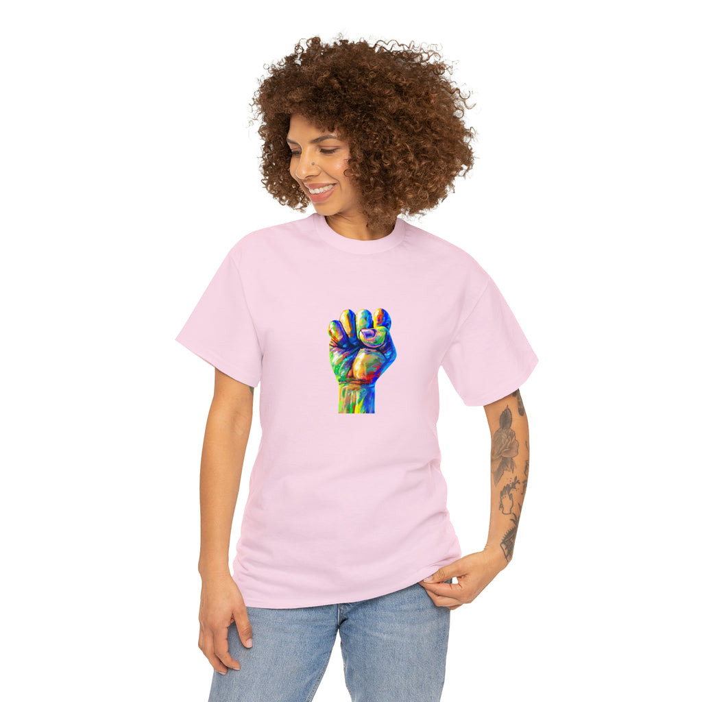 Power to The People Fist Unisex Heavy Cotton Tee