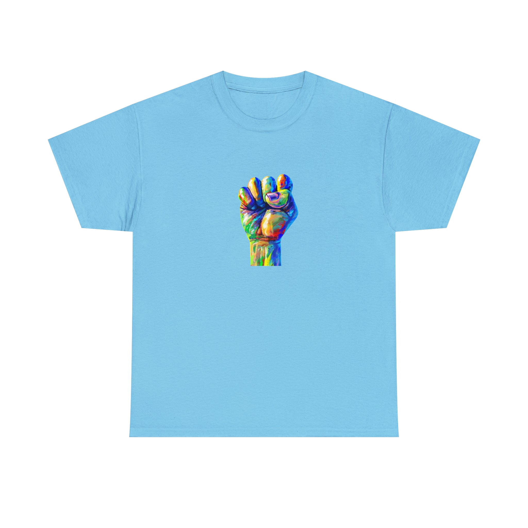 Power to The People Fist Unisex Heavy Cotton Tee
