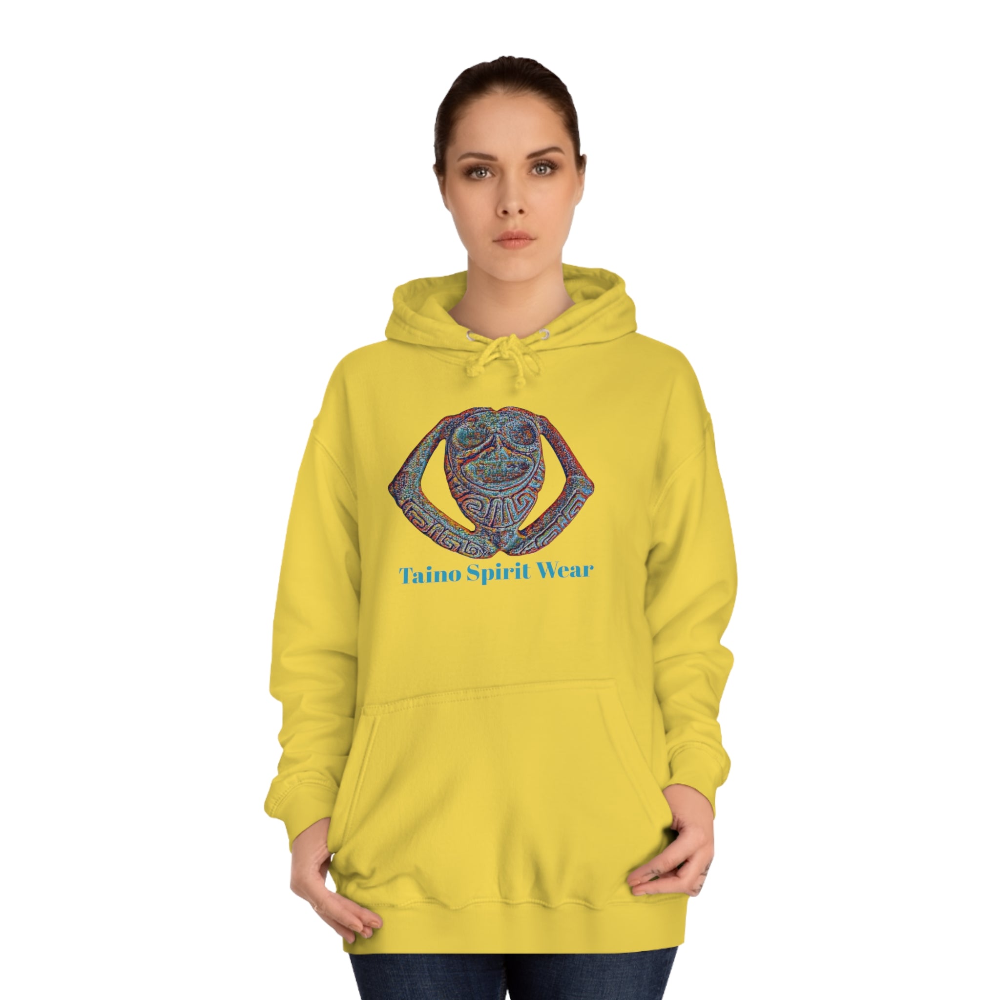 Taino Spirit Wear Symbolism Unisex College Hoodie