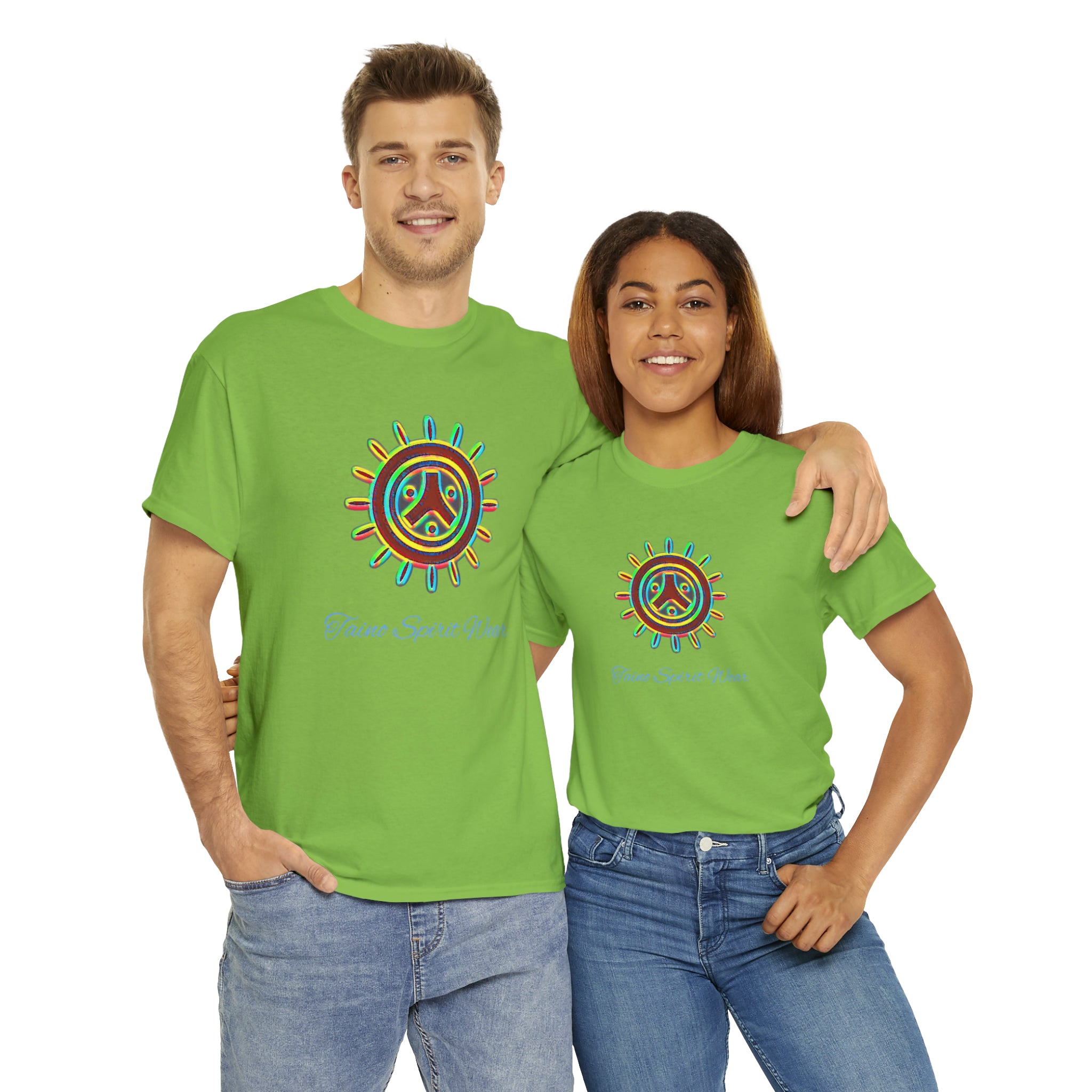 Taino Symbolism Unisex Heavy Cotton Tee