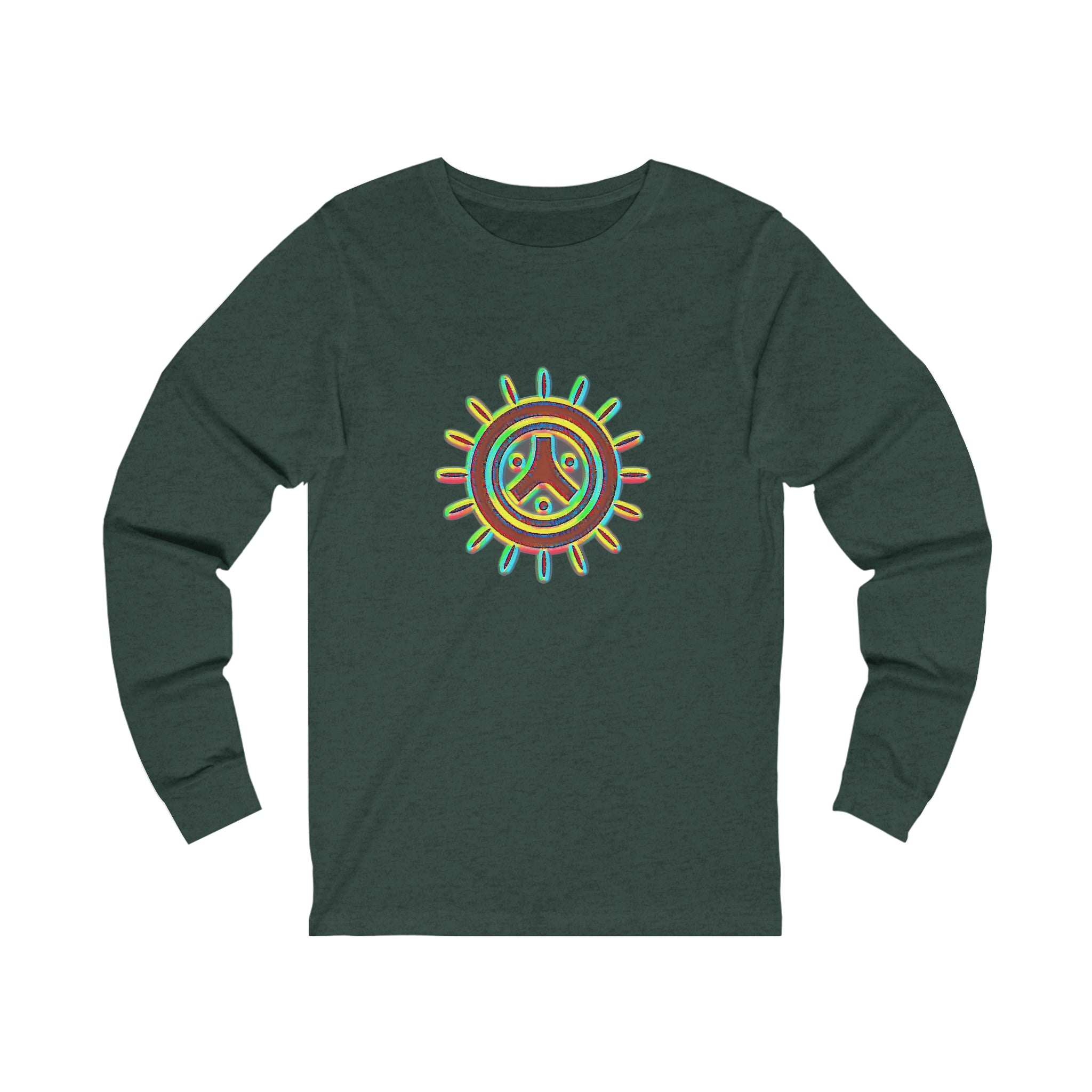 Taino Symbolism Unisex Jersey Long Sleeve Tee