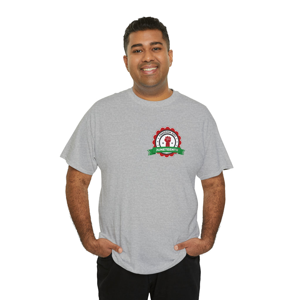 Juneteenth Freedom Day Unisex Heavy Cotton Tee