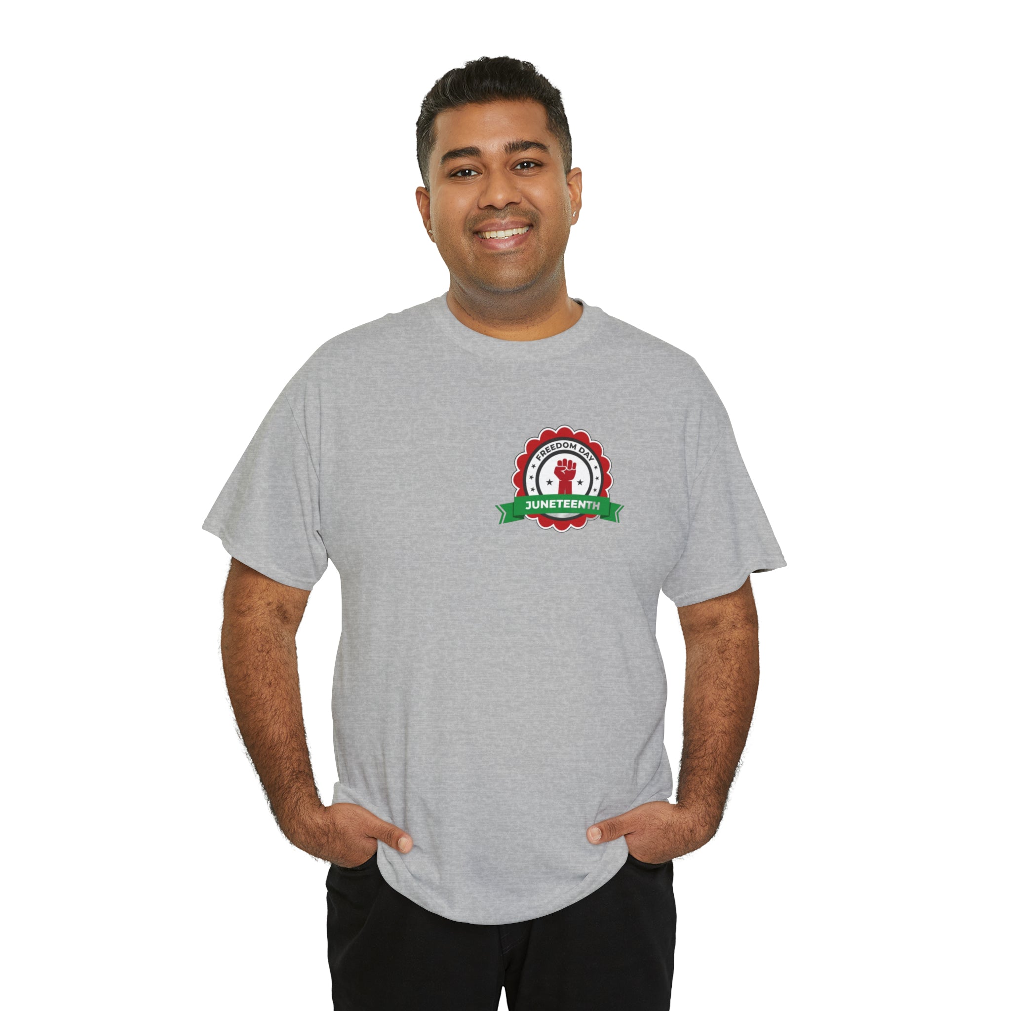 Juneteenth Freedom Day Unisex Heavy Cotton Tee