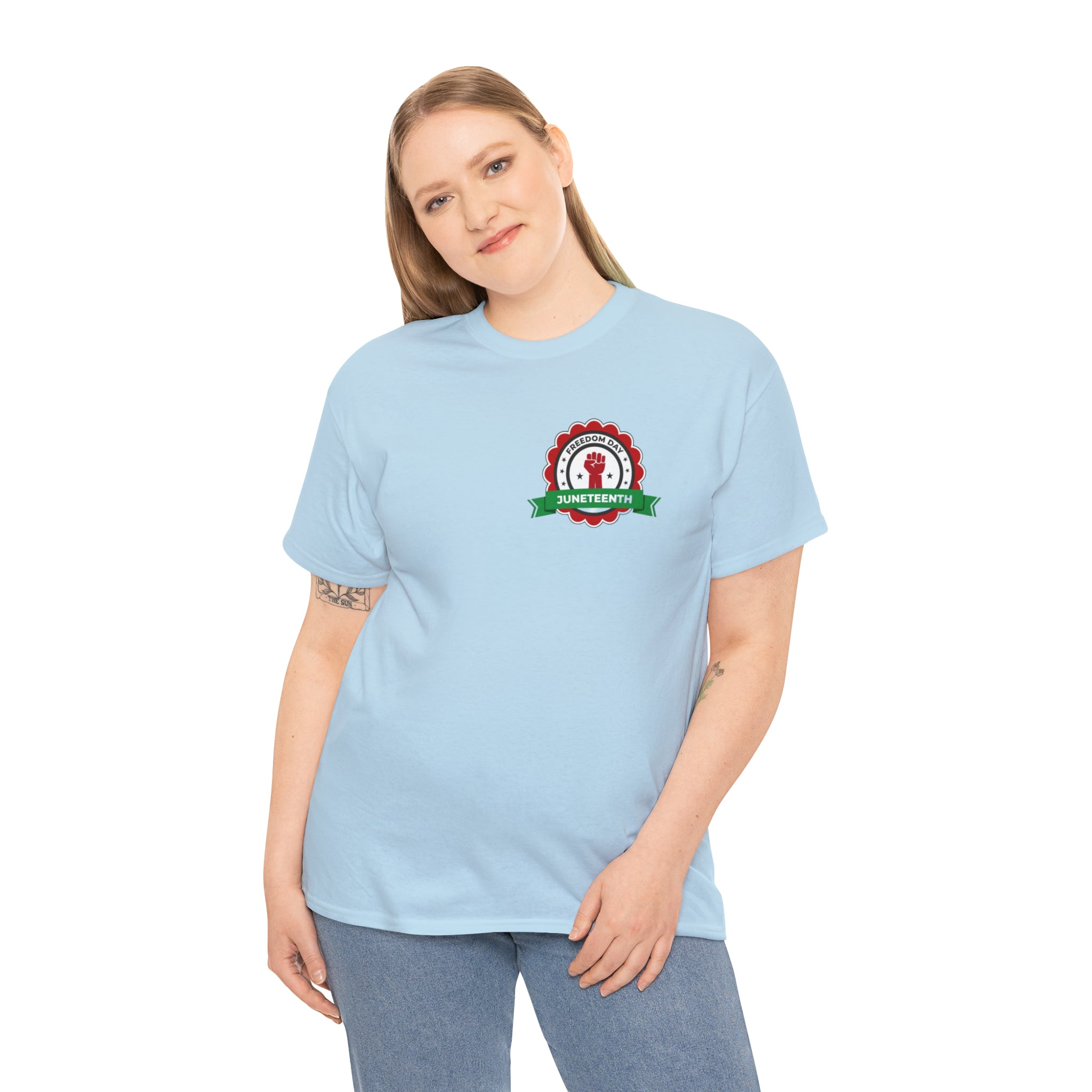 Juneteenth Freedom Day Unisex Heavy Cotton Tee