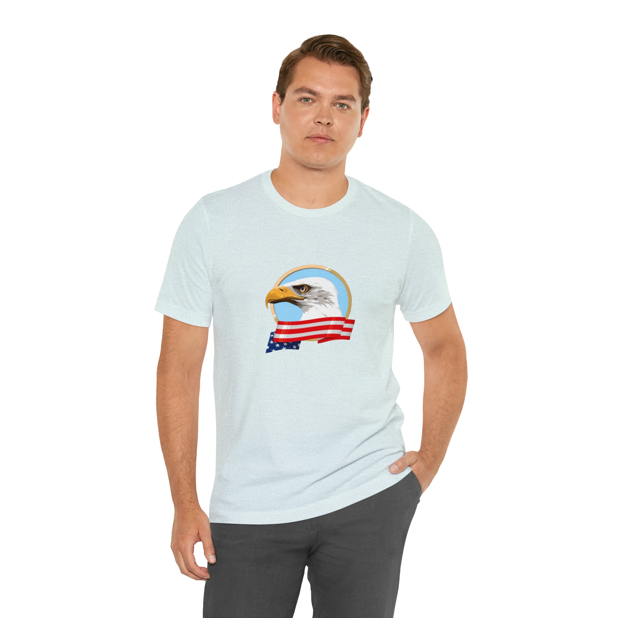 American Eagle Head Unisex Jersey Short Sleeve Tee