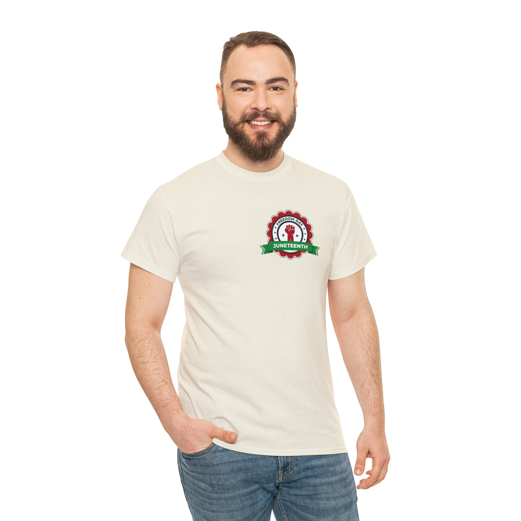 Juneteenth Freedom Day Unisex Heavy Cotton Tee