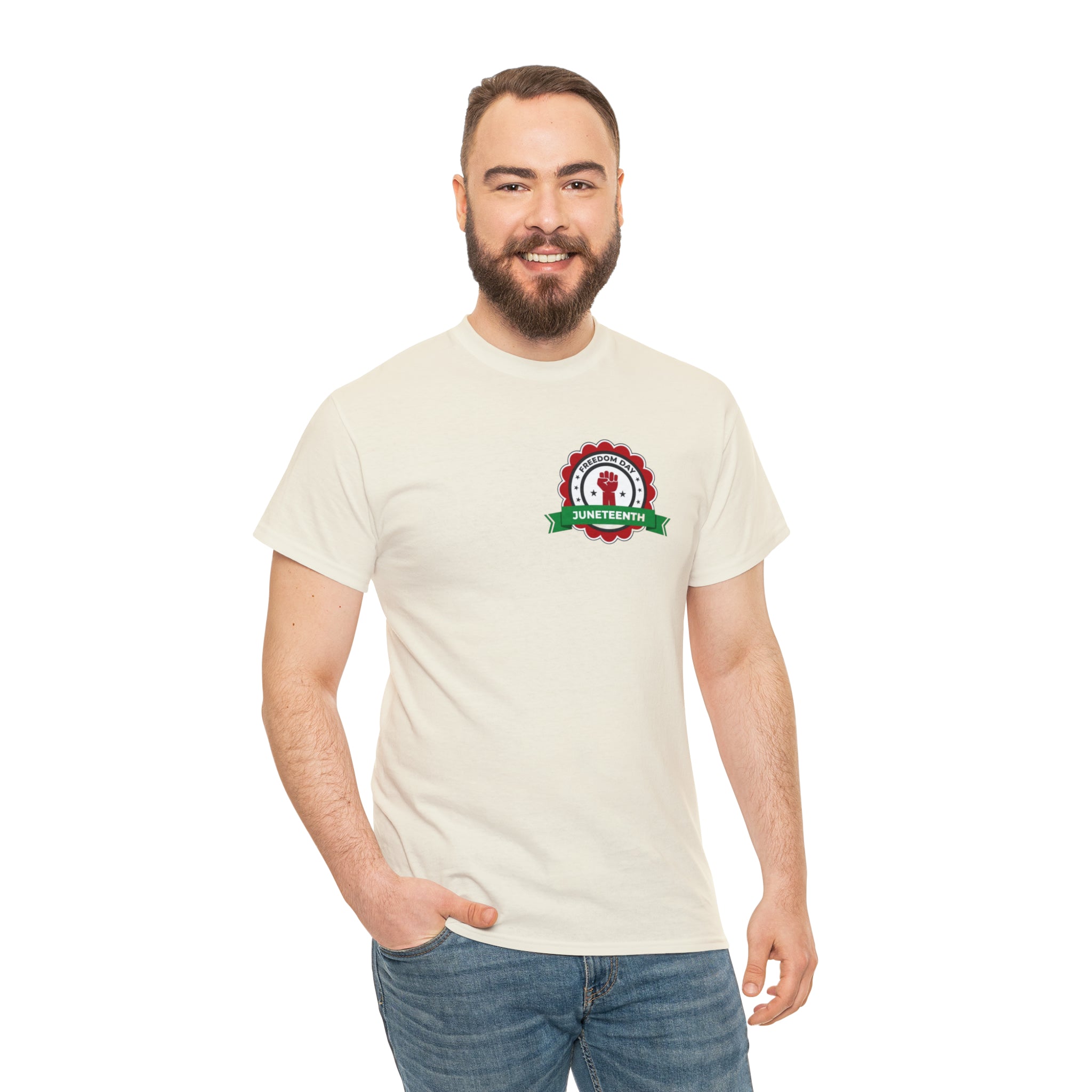 Juneteenth Freedom Day Unisex Heavy Cotton Tee