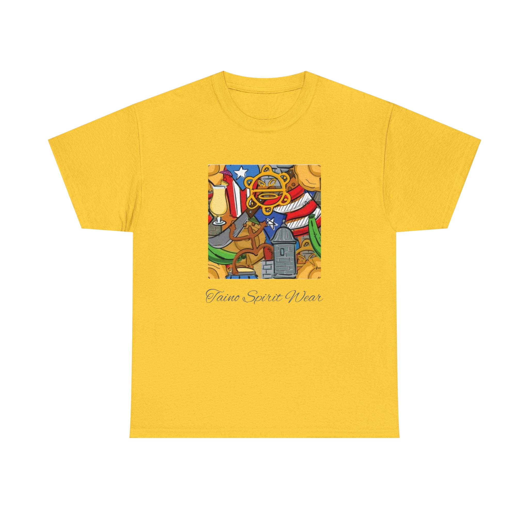 Puerto Rican Heritage Unisex Heavy Cotton Tee