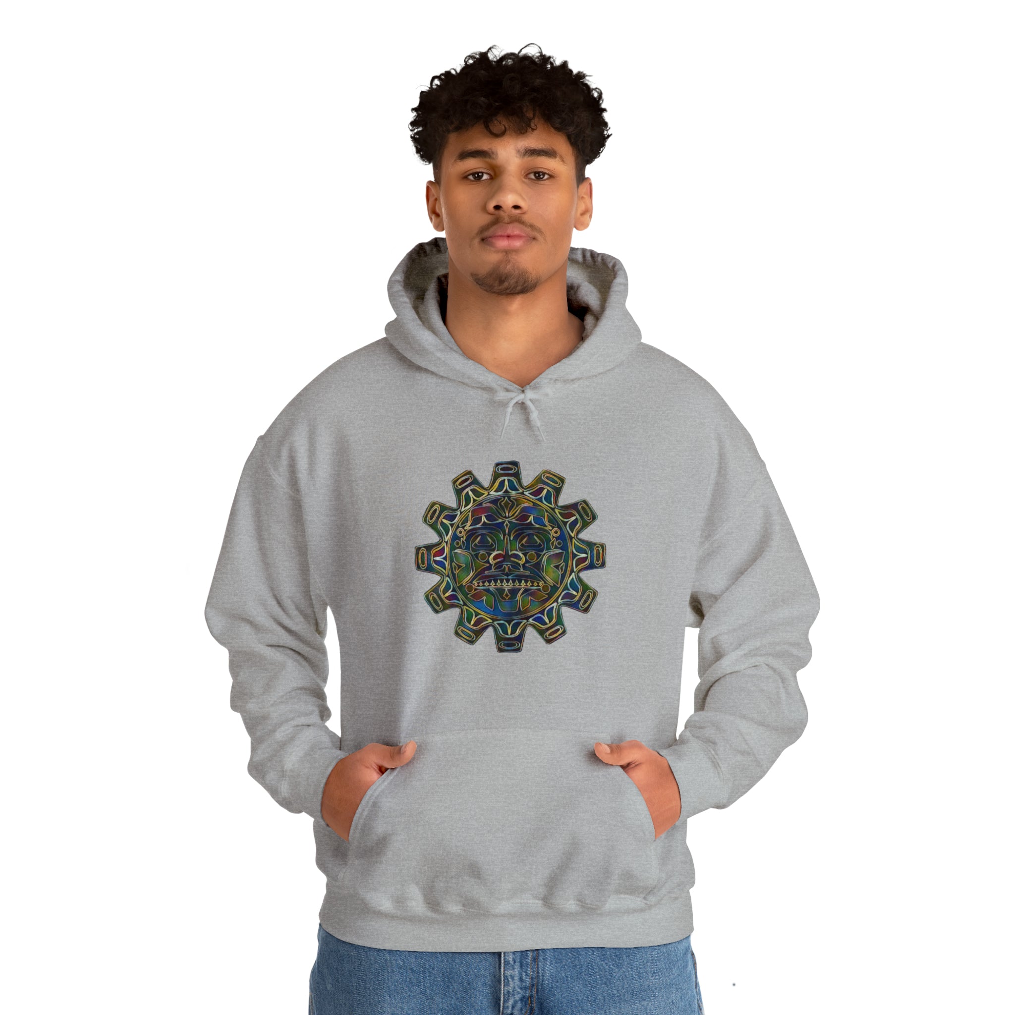 Taino Symbolism Unisex Heavy Blend™ Hooded Sweatshirt