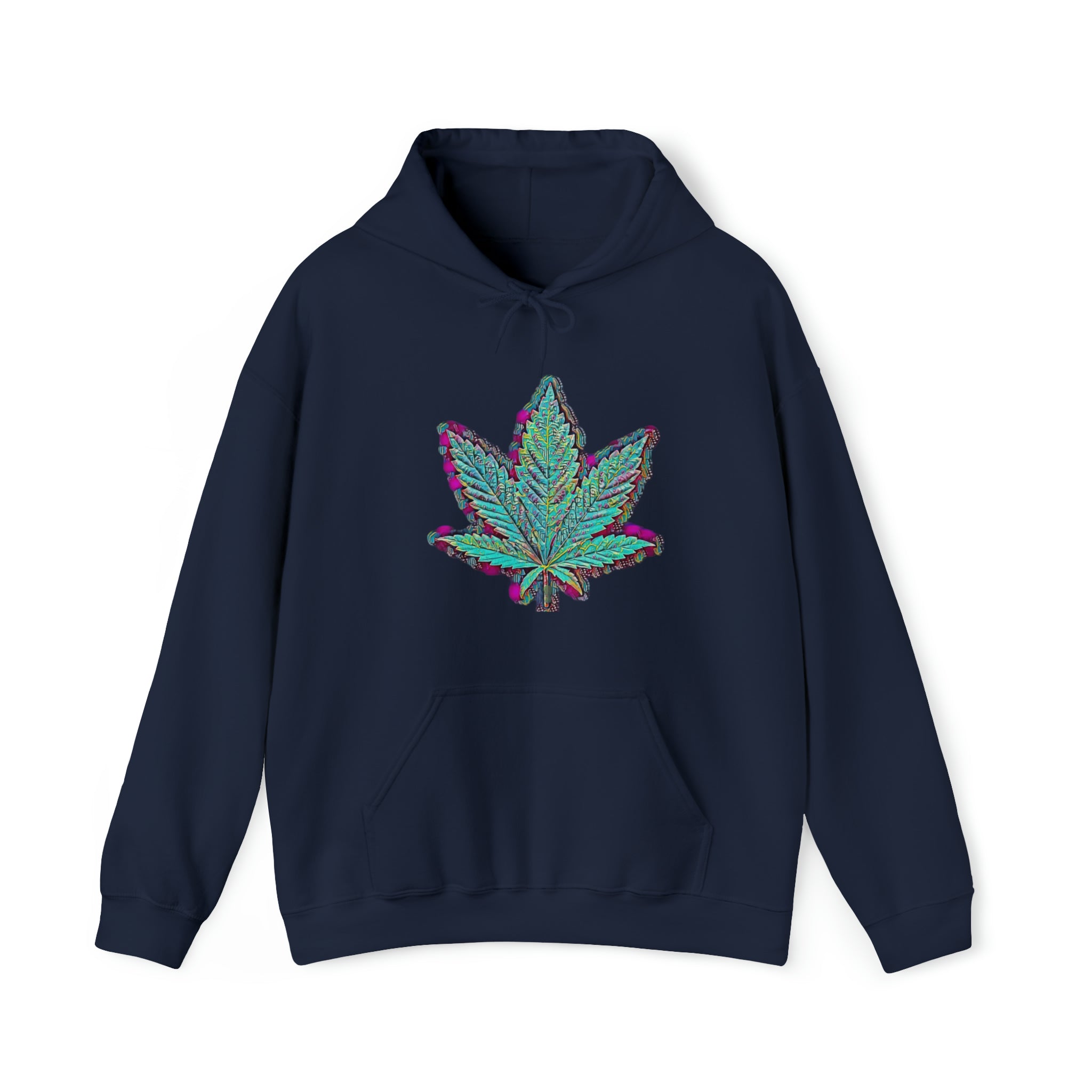The Five Finger Leaf Unisex Heavy Blend™ Hooded Sweatshirt