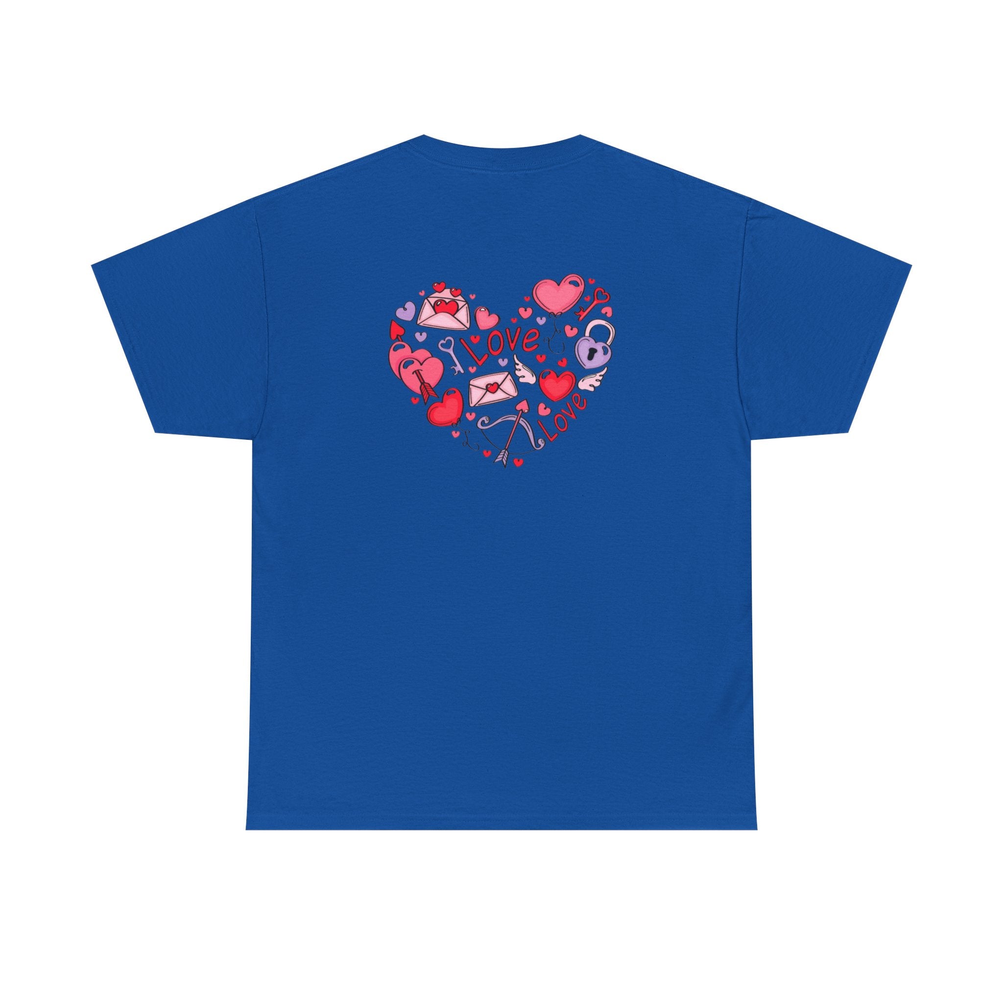 Valentine's Day Love Heart Graphic Tee – Valentine’s Day Romantic Shirt