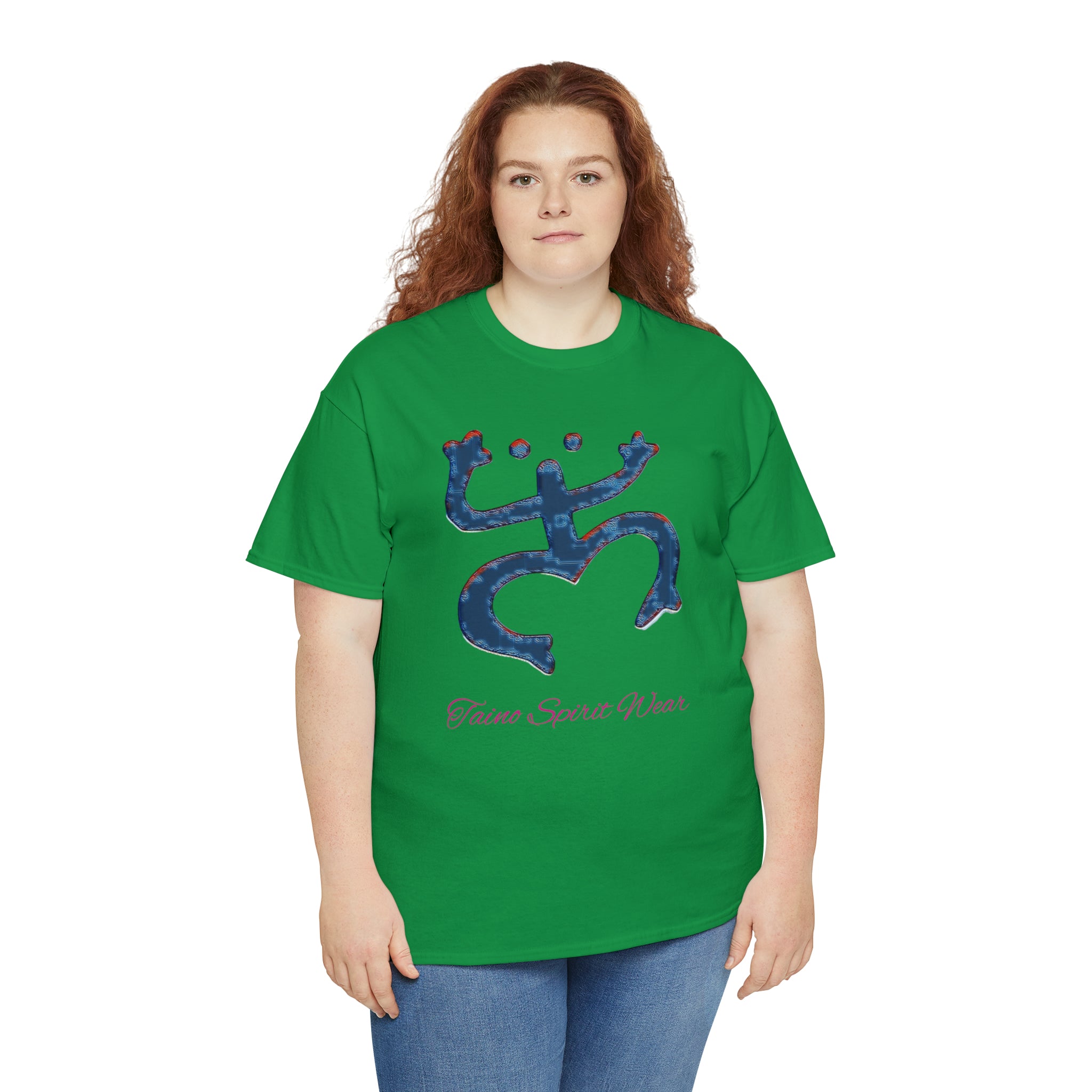 Taino Large Coqui Unisex Heavy Cotton Tee