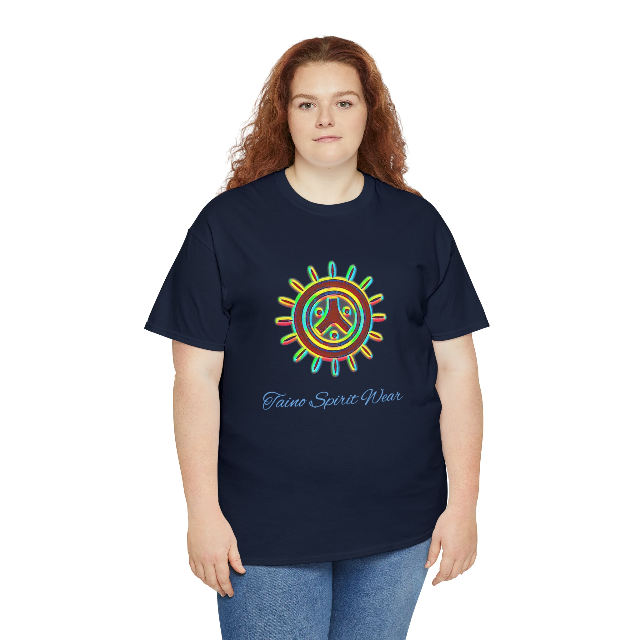 Taino Symbolism Unisex Heavy Cotton Tee