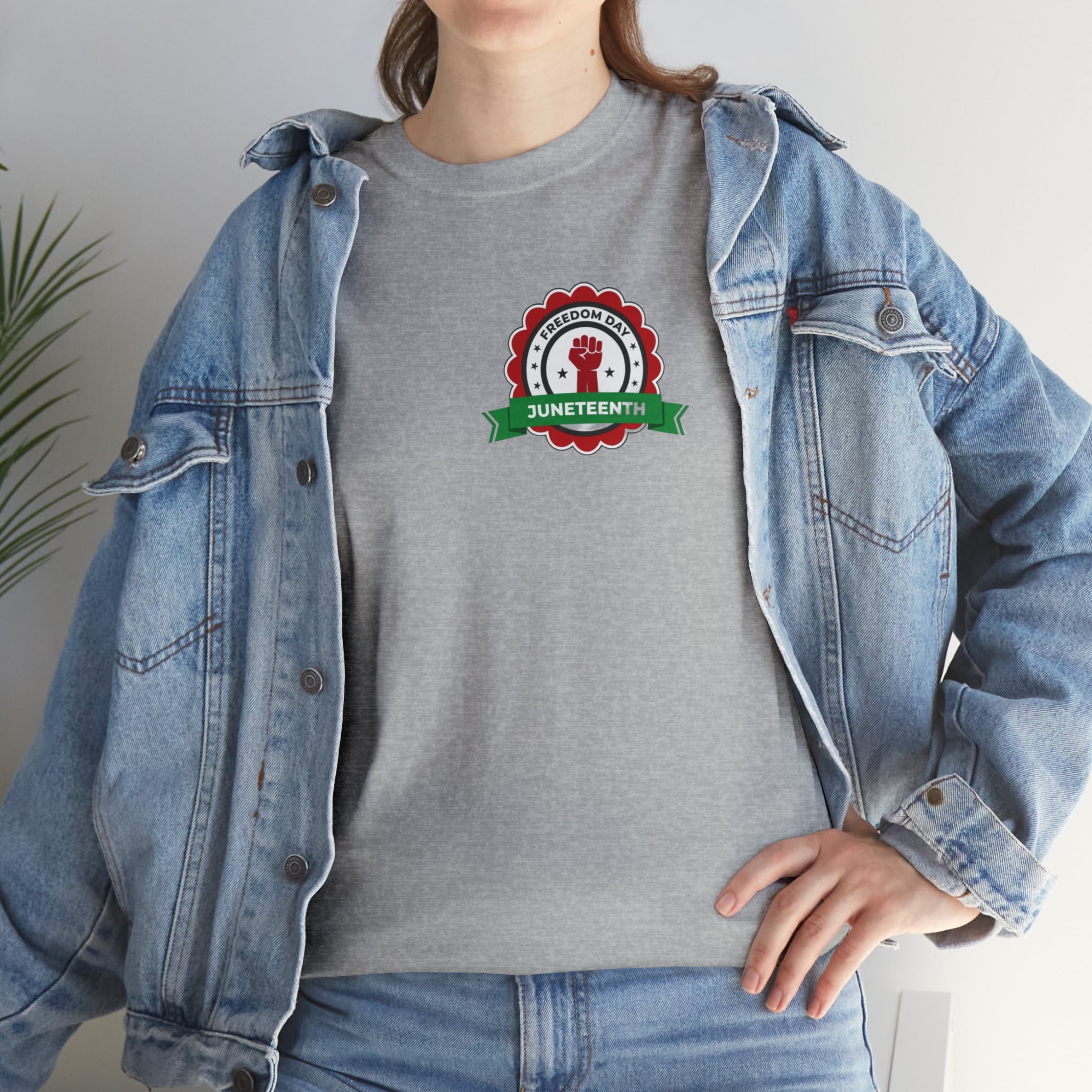 Juneteenth Freedom Day Unisex Heavy Cotton Tee