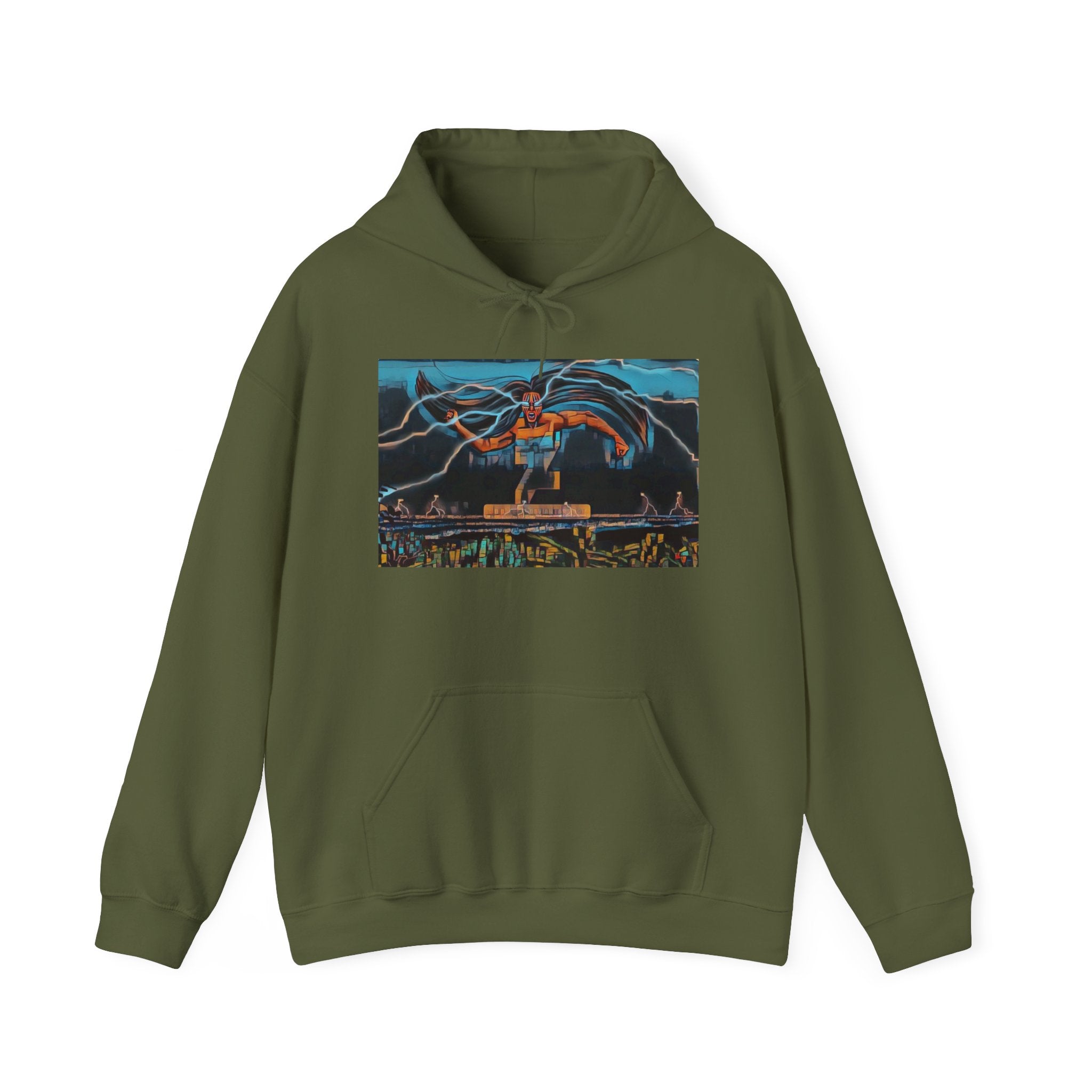 Taino Juracan (Hurricane) Unisex Heavy Blend™ Hooded Sweatshirt