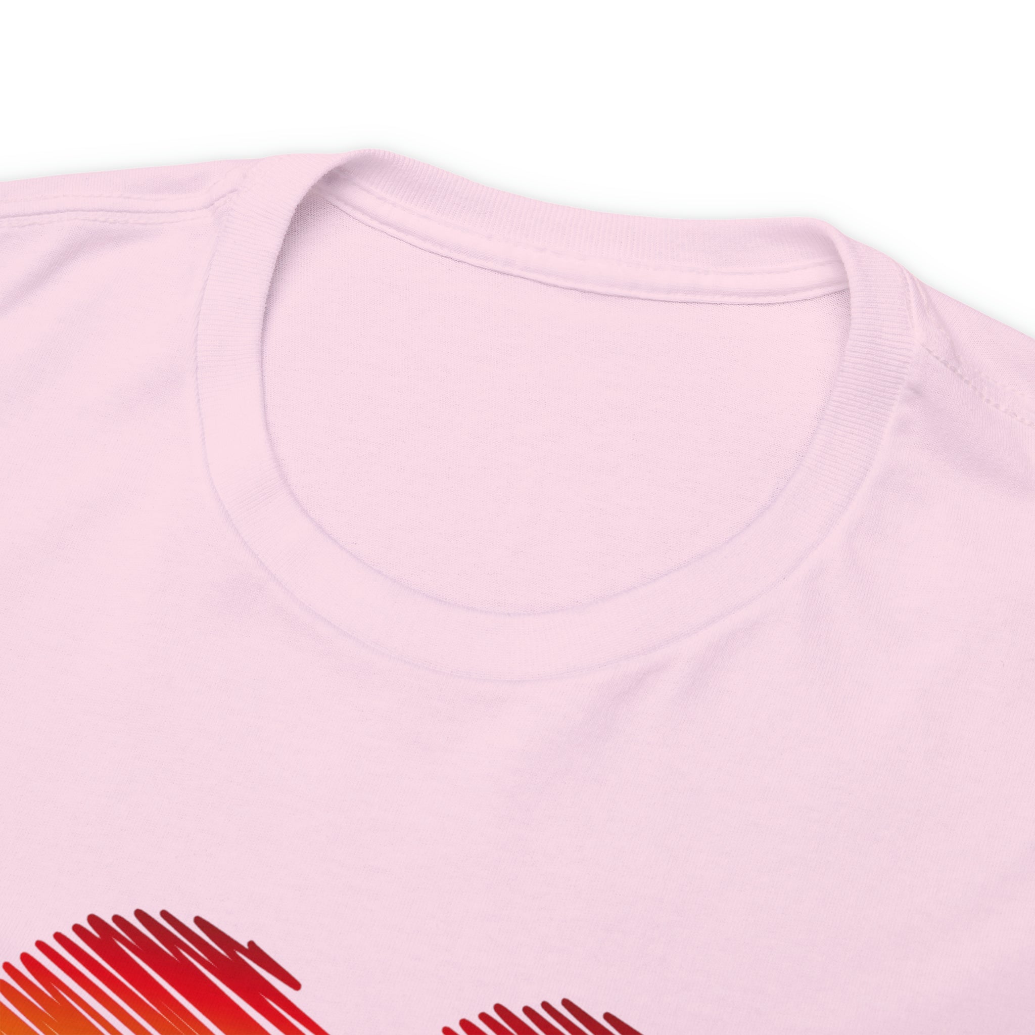 Love is Love Heart Unisex Heavy Cotton Tee