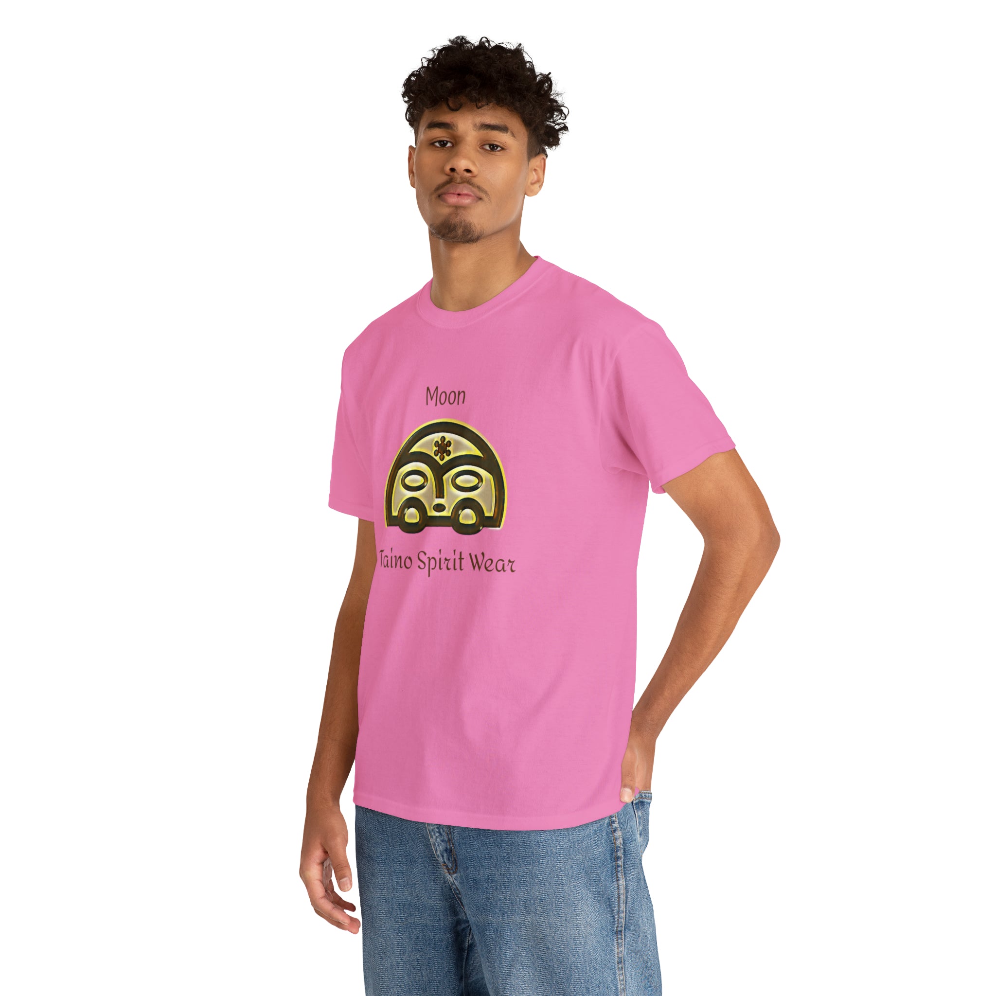 Taino Moon/ Puerto Rican Coqui Unisex Heavy Cotton Tee