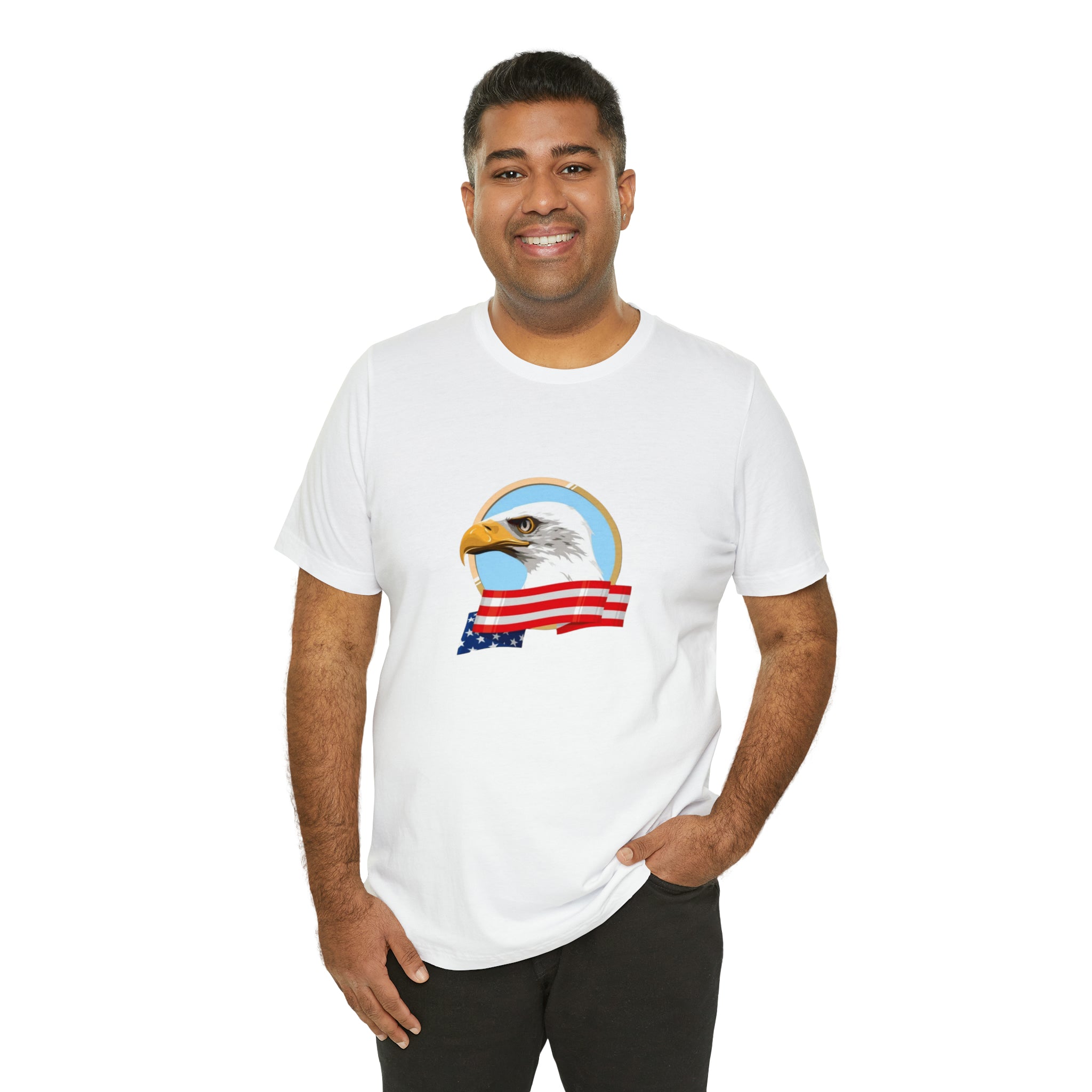 American Eagle Head Unisex Jersey Short Sleeve Tee
