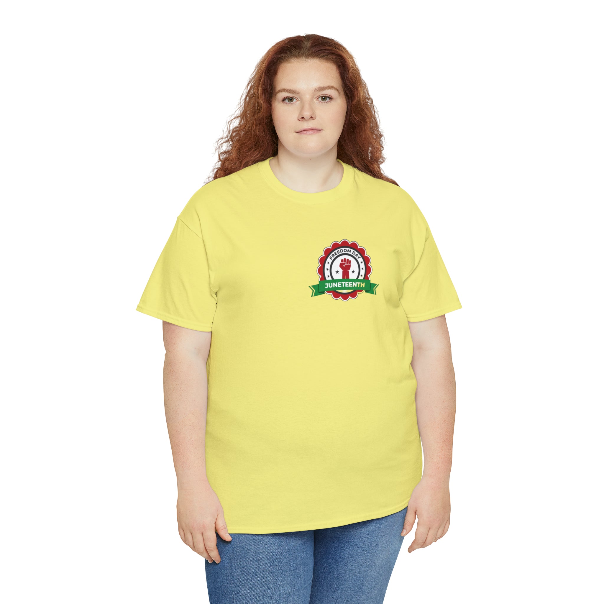 Juneteenth Freedom Day Unisex Heavy Cotton Tee
