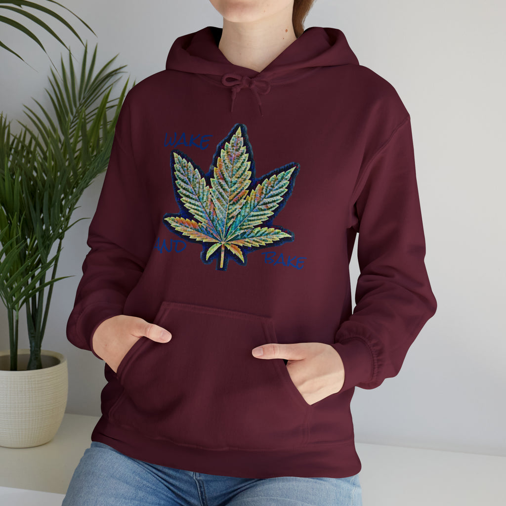 The Five Finger Leaf 2 Unisex Heavy Blend™ Hooded Sweatshirt