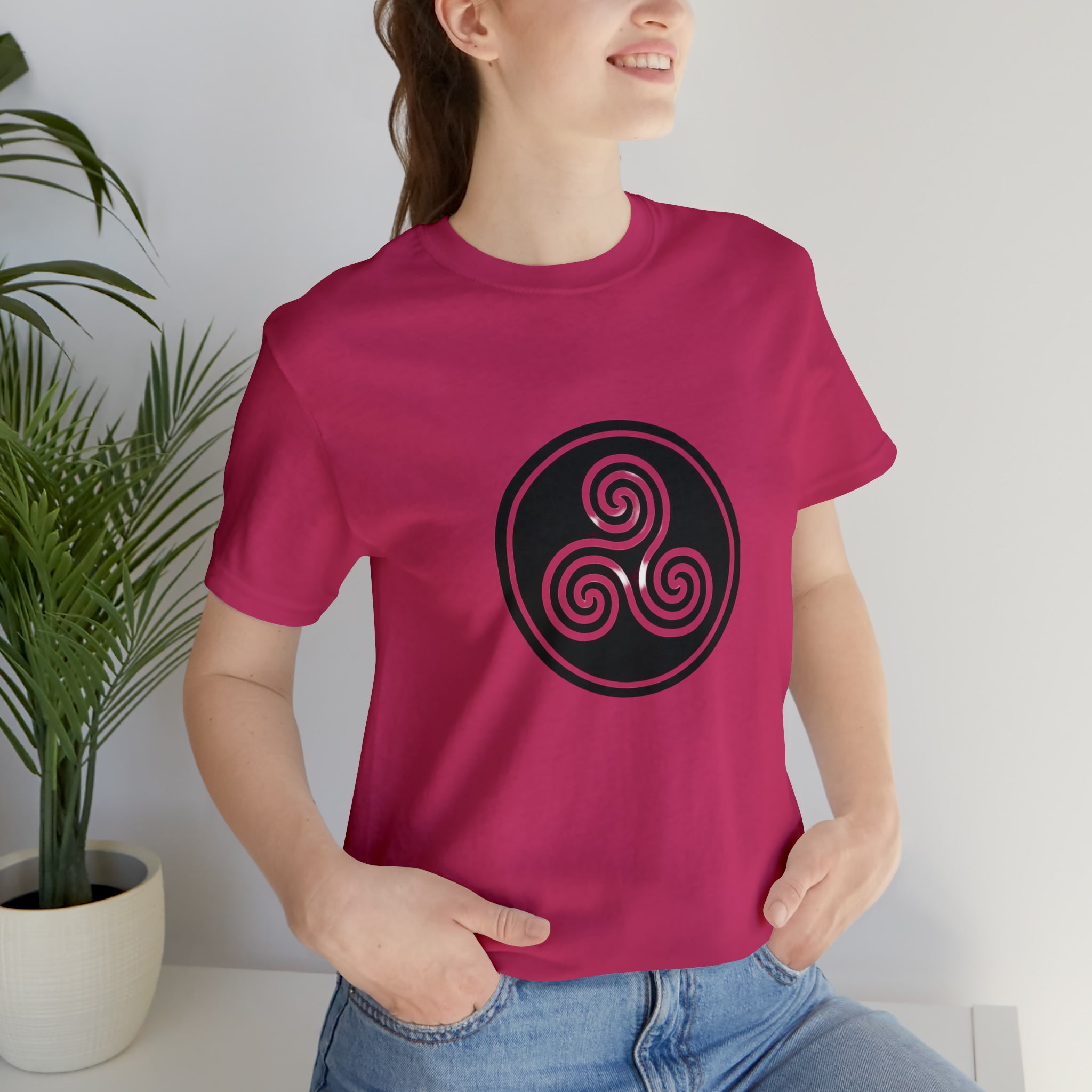 Taino Hurricane Symbol Unisex Jersey Short Sleeve Tee