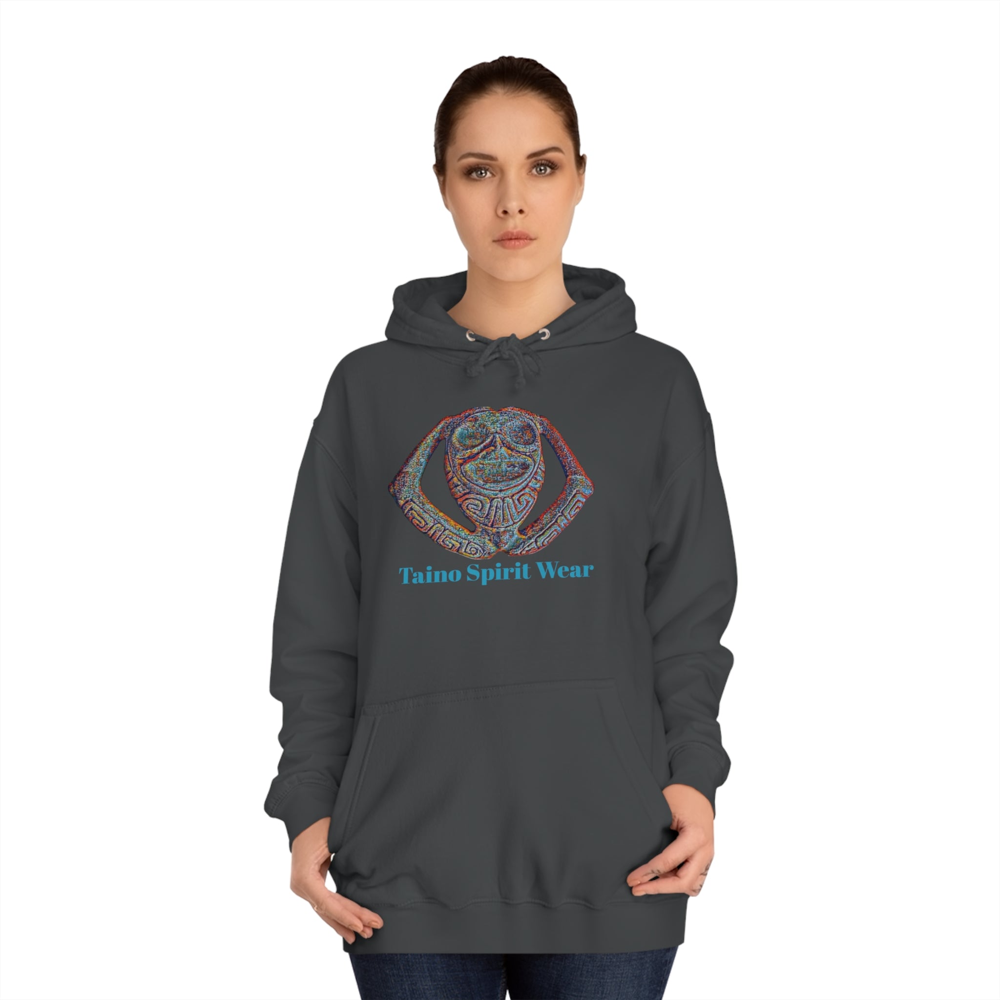 Taino Spirit Wear Symbolism Unisex College Hoodie