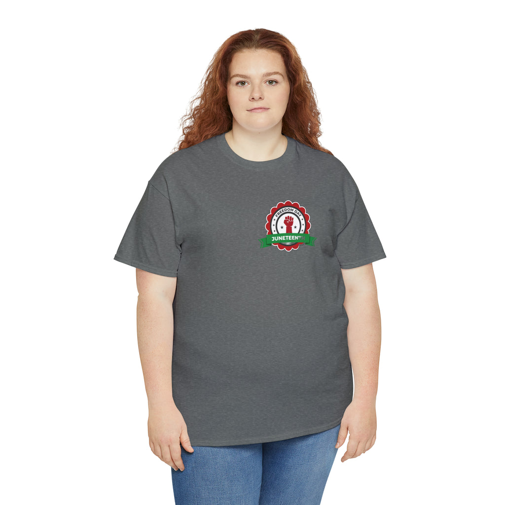 Juneteenth Freedom Day Unisex Heavy Cotton Tee