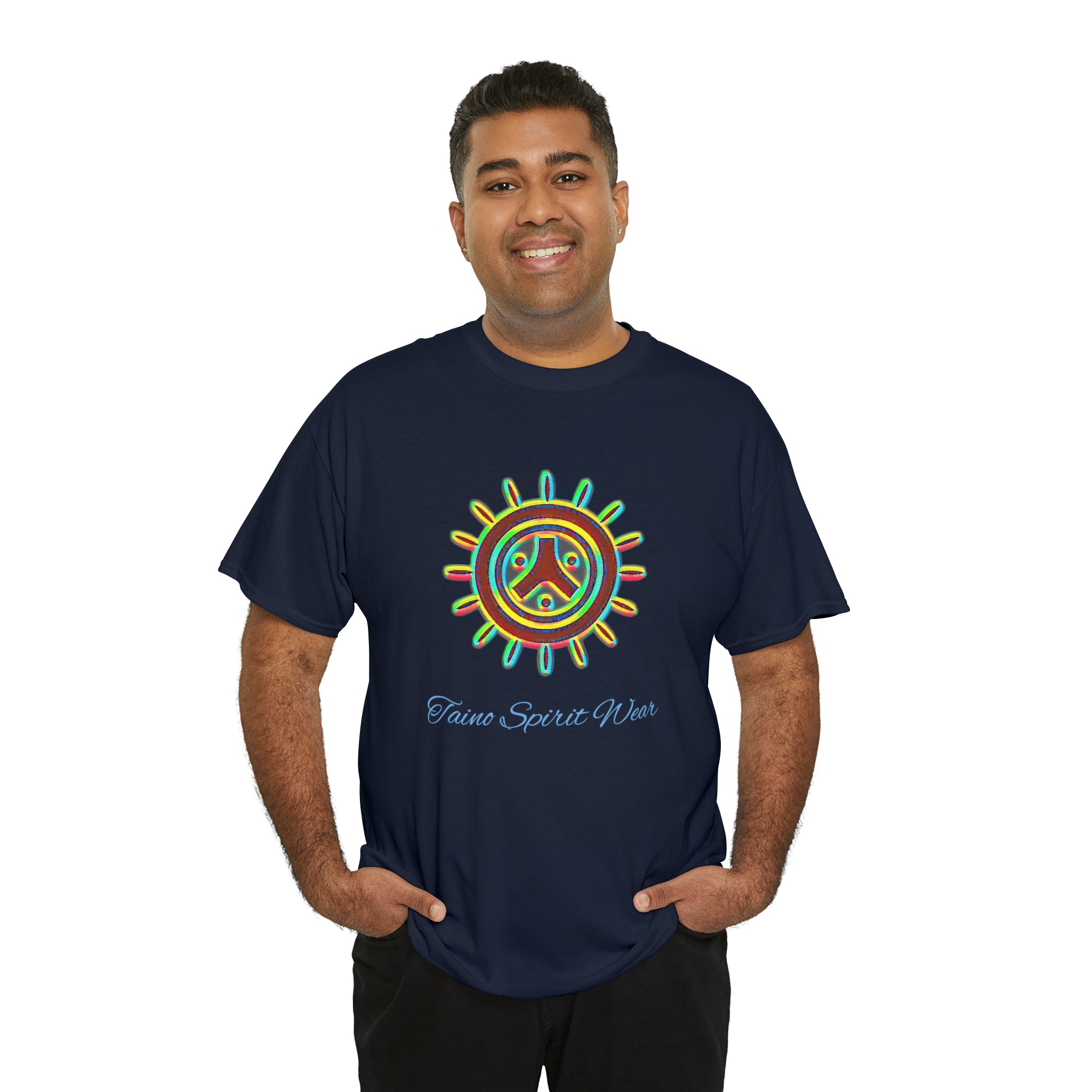 Taino Symbolism Unisex Heavy Cotton Tee