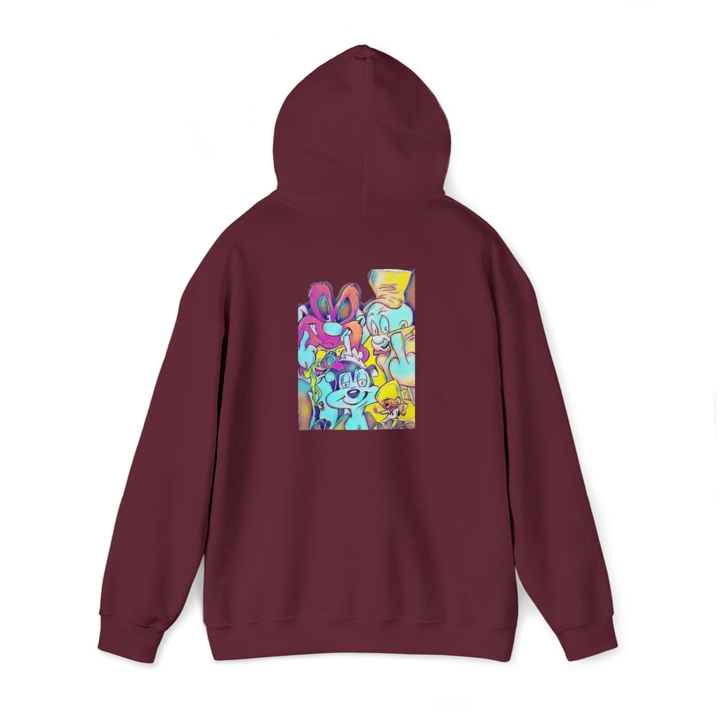 The Five Finger Leaf Unisex Heavy Blend™ Hooded Sweatshirt