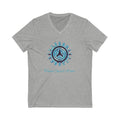 Taino Symbolism Unisex Jersey Short Sleeve V-Neck Tee