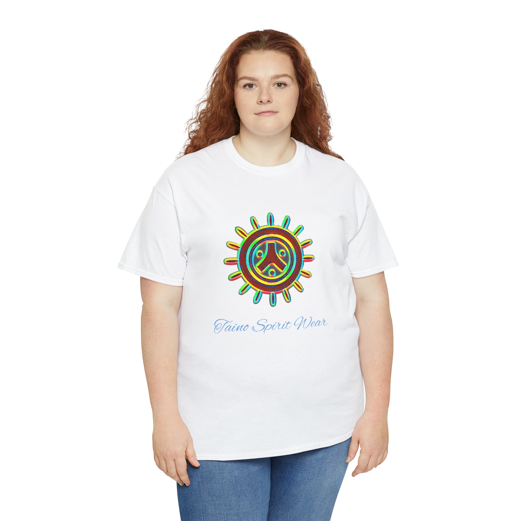 Taino Symbolism Unisex Heavy Cotton Tee