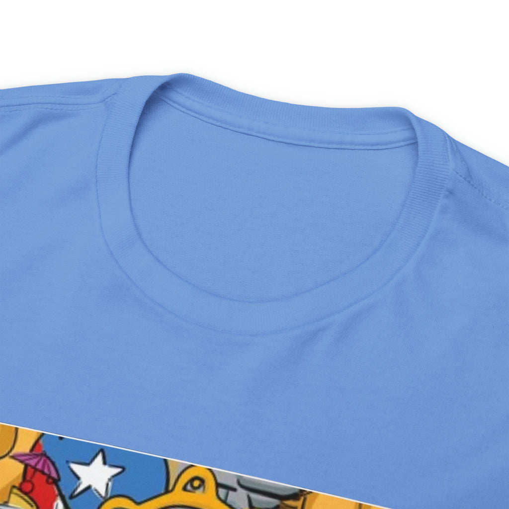 Puerto Rican Heritage Unisex Heavy Cotton Tee