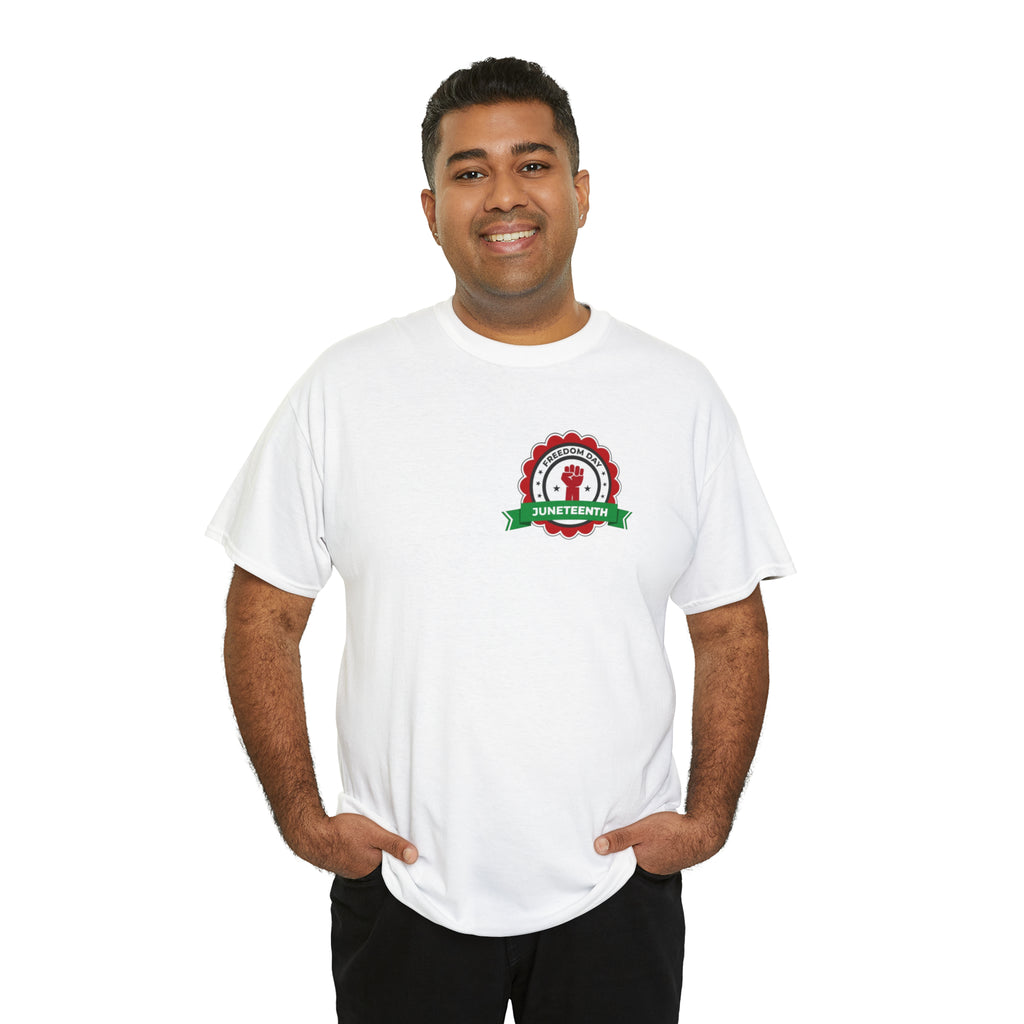 Juneteenth Freedom Day Unisex Heavy Cotton Tee