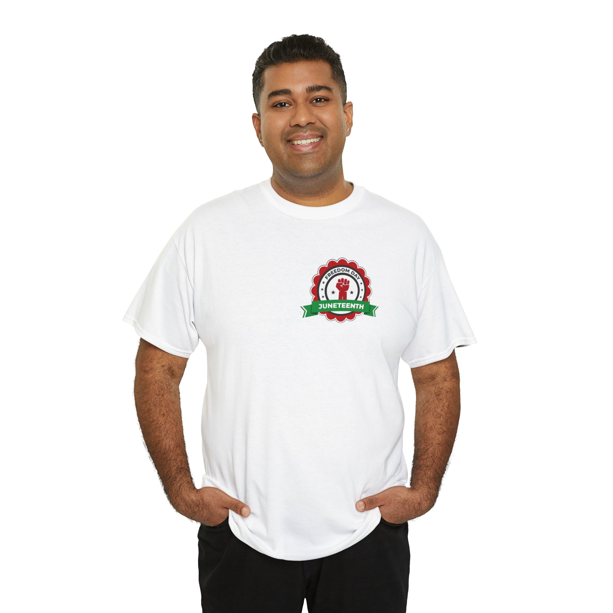 Juneteenth Freedom Day Unisex Heavy Cotton Tee