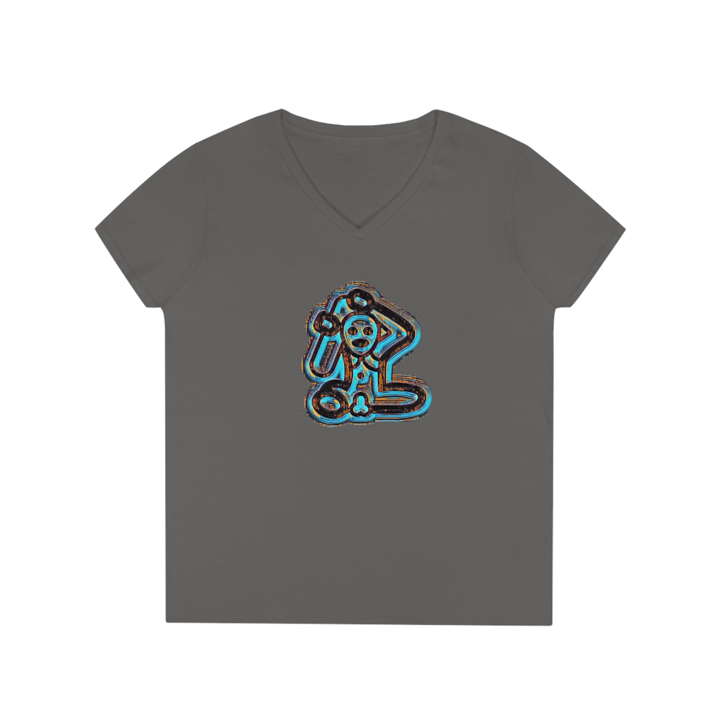 Taino Symbolism Ladies' V-Neck T-Shirt