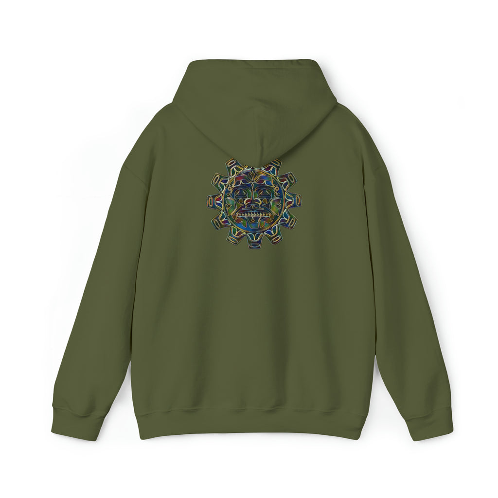 Taino Sun/Coqui/ Woman Warrior Unisex Heavy Blend™ Hooded Sweatshirt