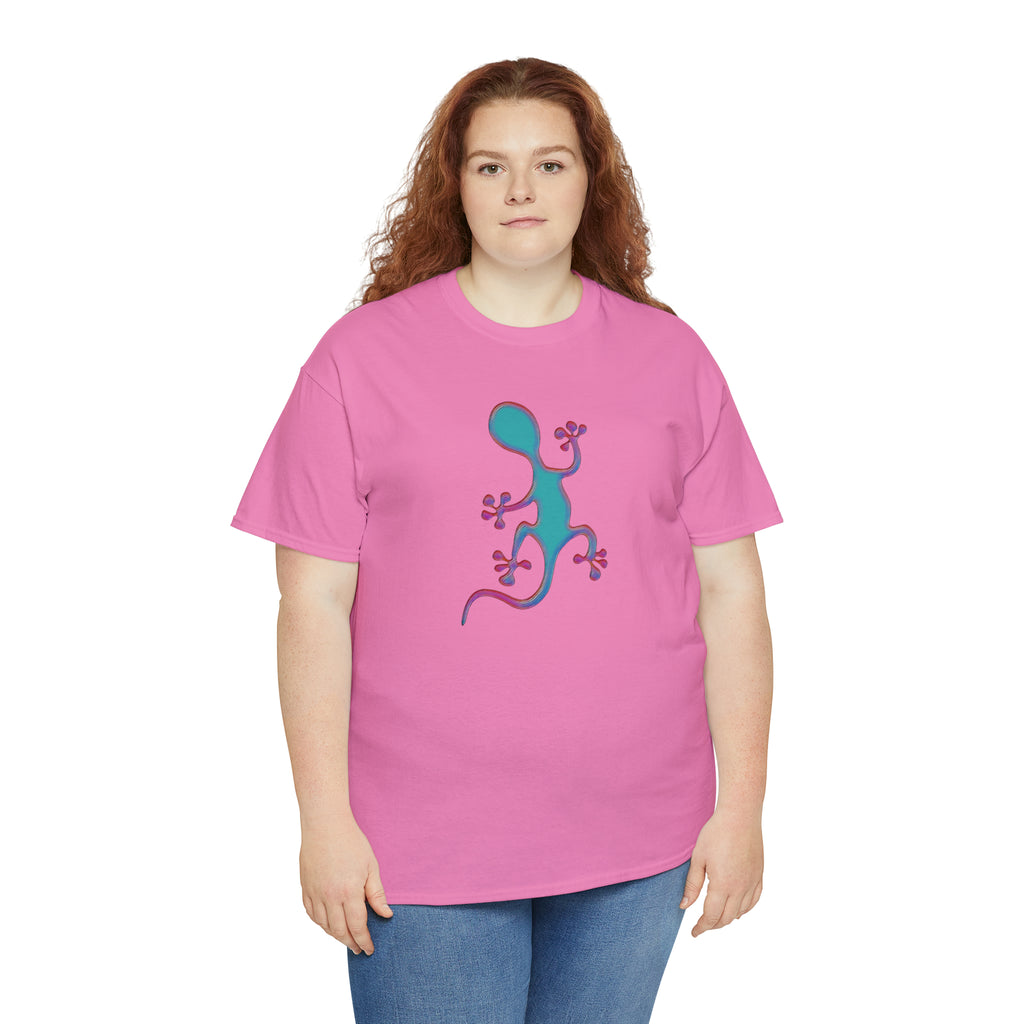 Taino-Inspired Salamander 2 Unisex Heavy Cotton Tee