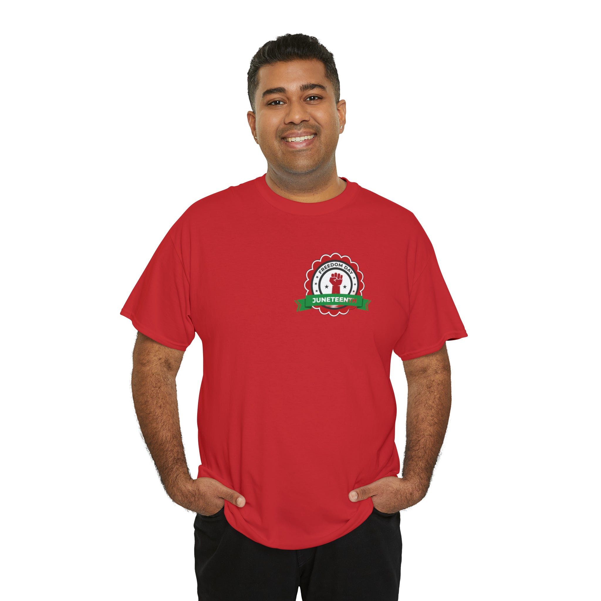 Juneteenth Freedom Day Unisex Heavy Cotton Tee
