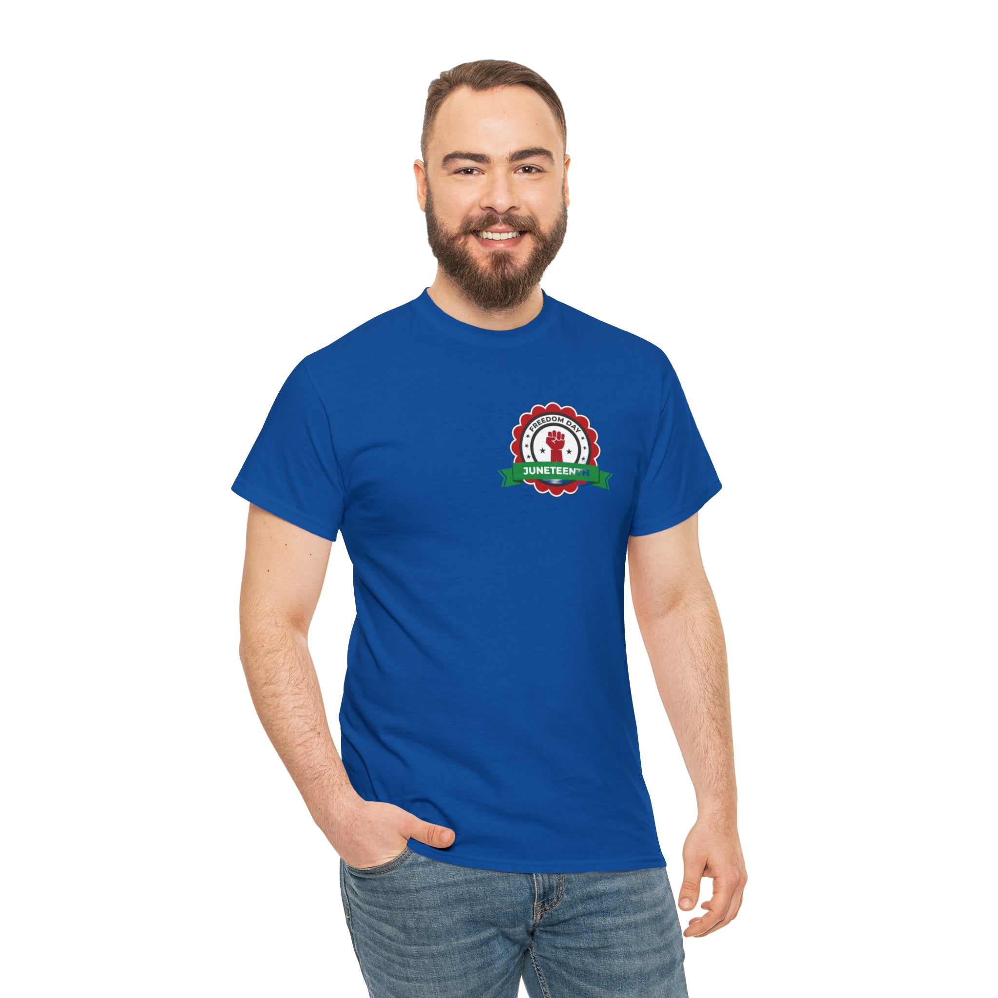 Juneteenth Freedom Day Unisex Heavy Cotton Tee